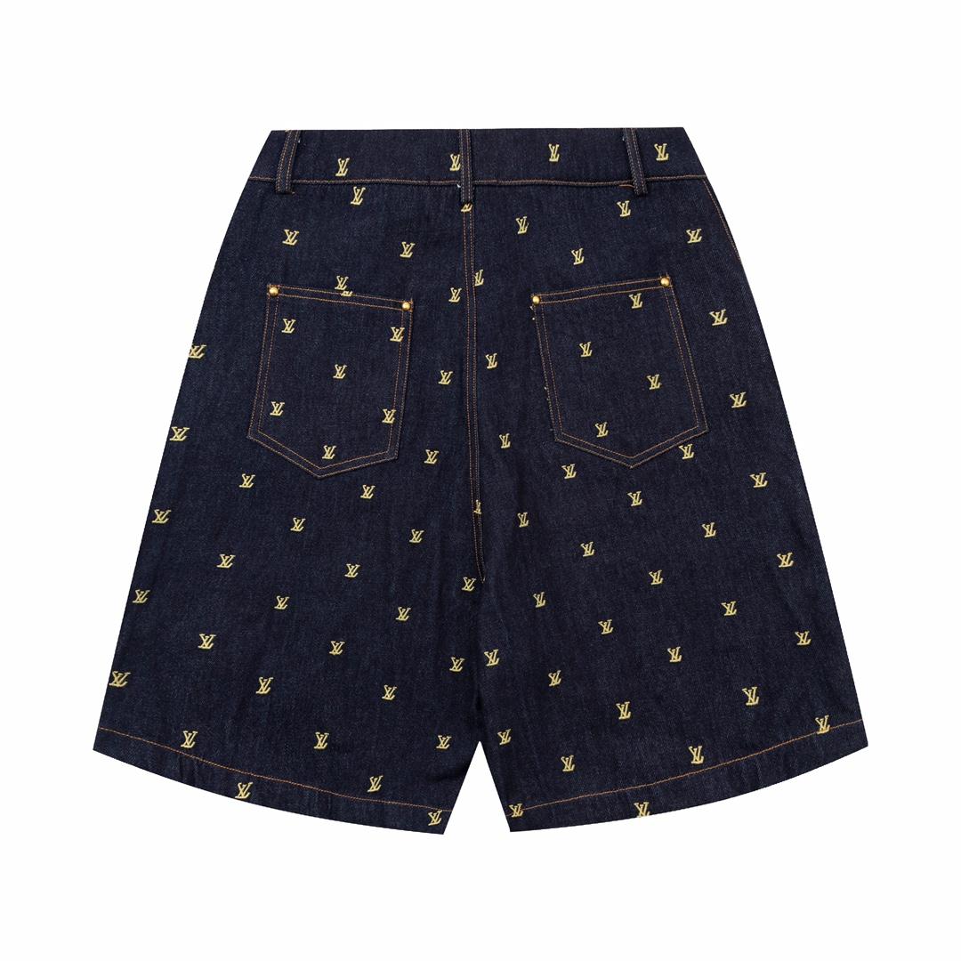 Louis Vuitton Denim Shorts  yf1211(50% Off Sale) - DopestKickz