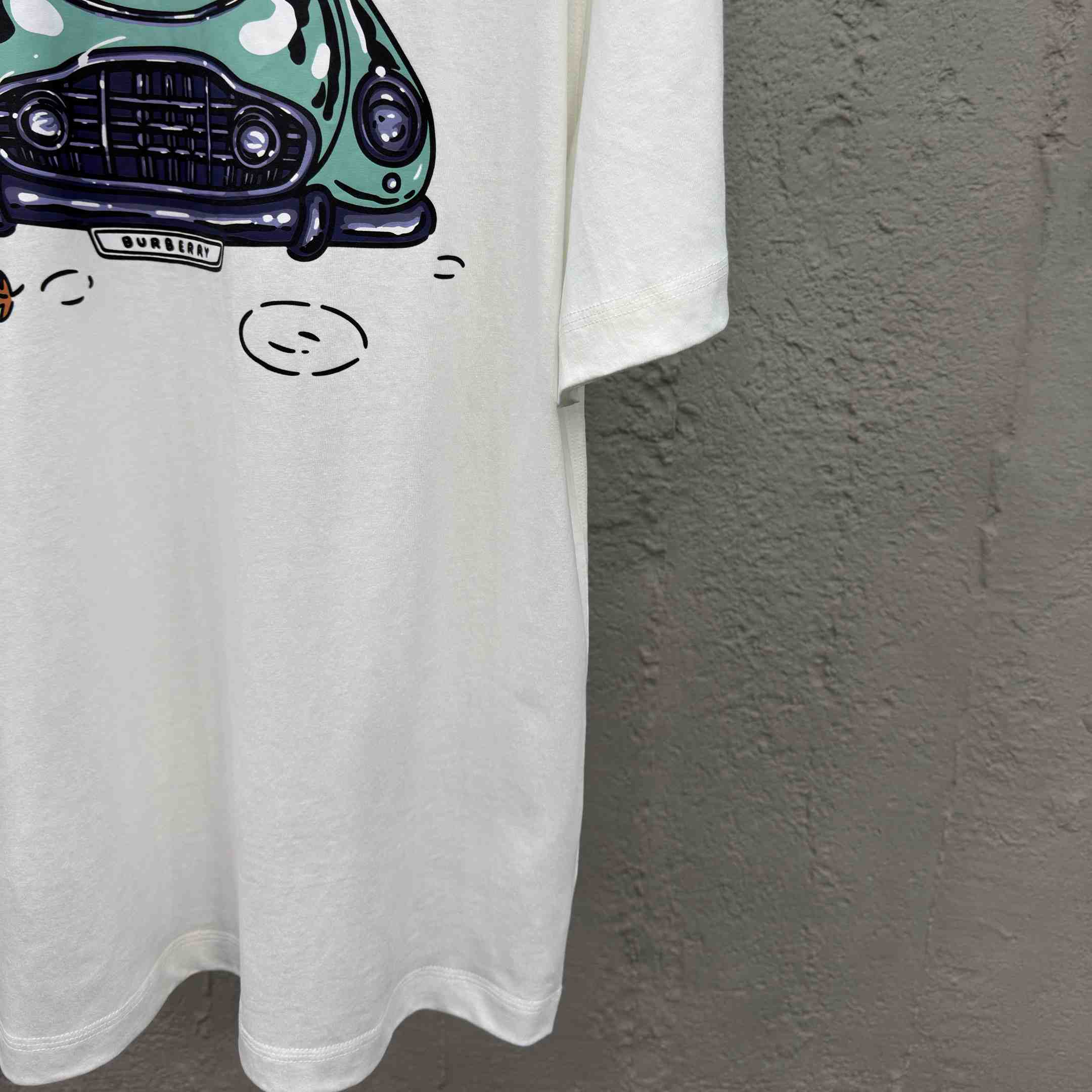 Burberry Car Cotton T-shirt - DopestKickz