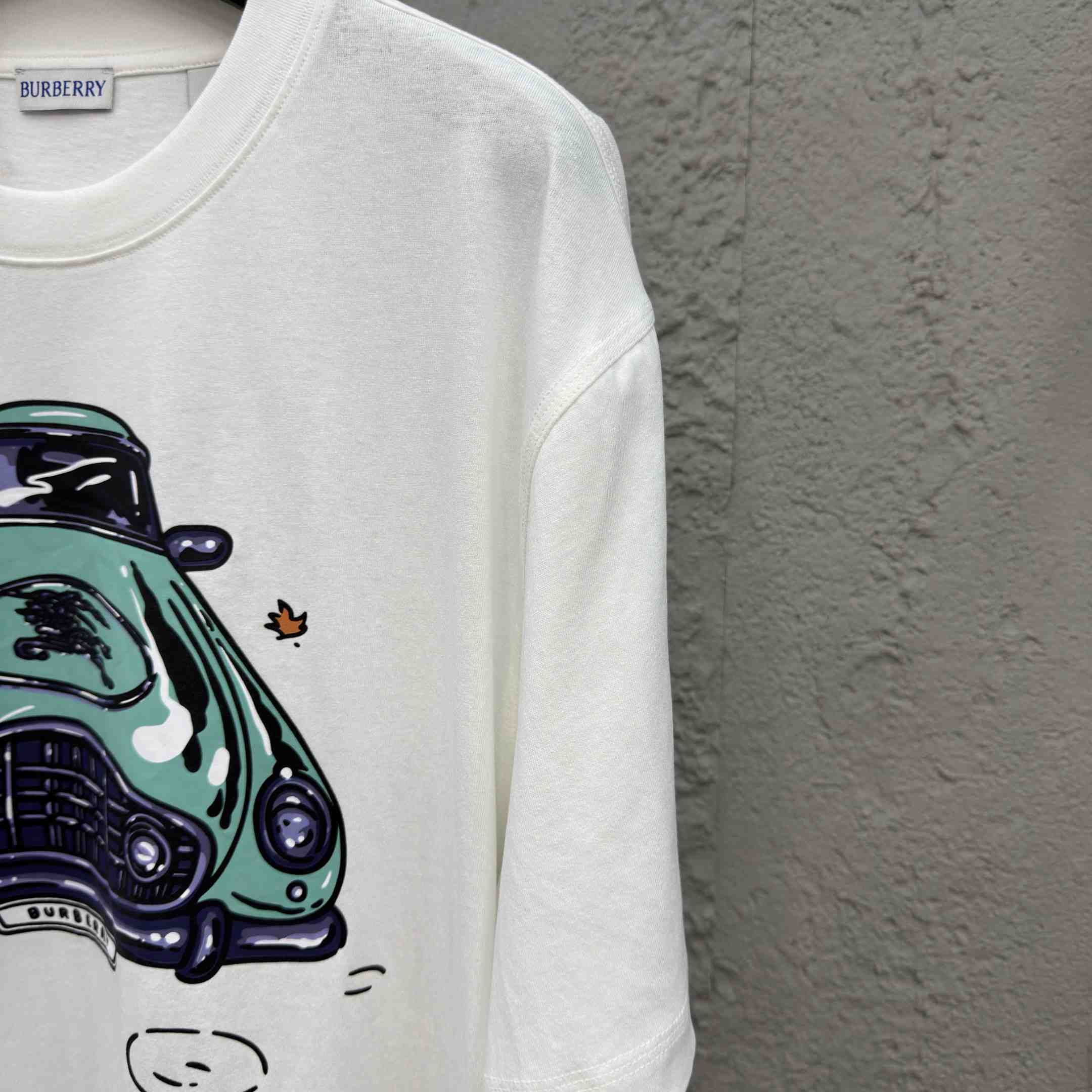Burberry Car Cotton T-shirt - DopestKickz