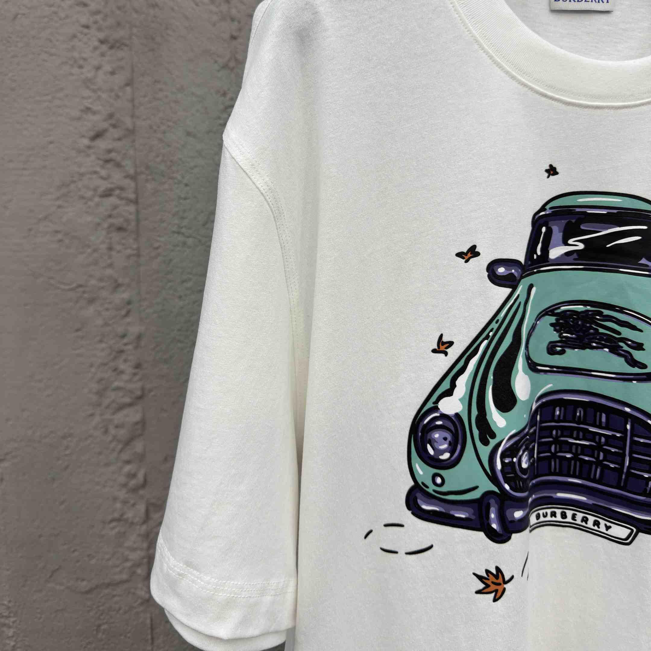 Burberry Car Cotton T-shirt - DopestKickz
