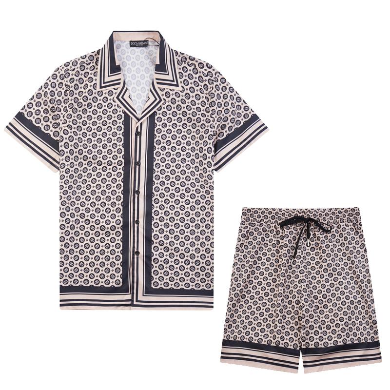 Dolce & Gabbana Silk Shirt And Shorts  - DopestKickz