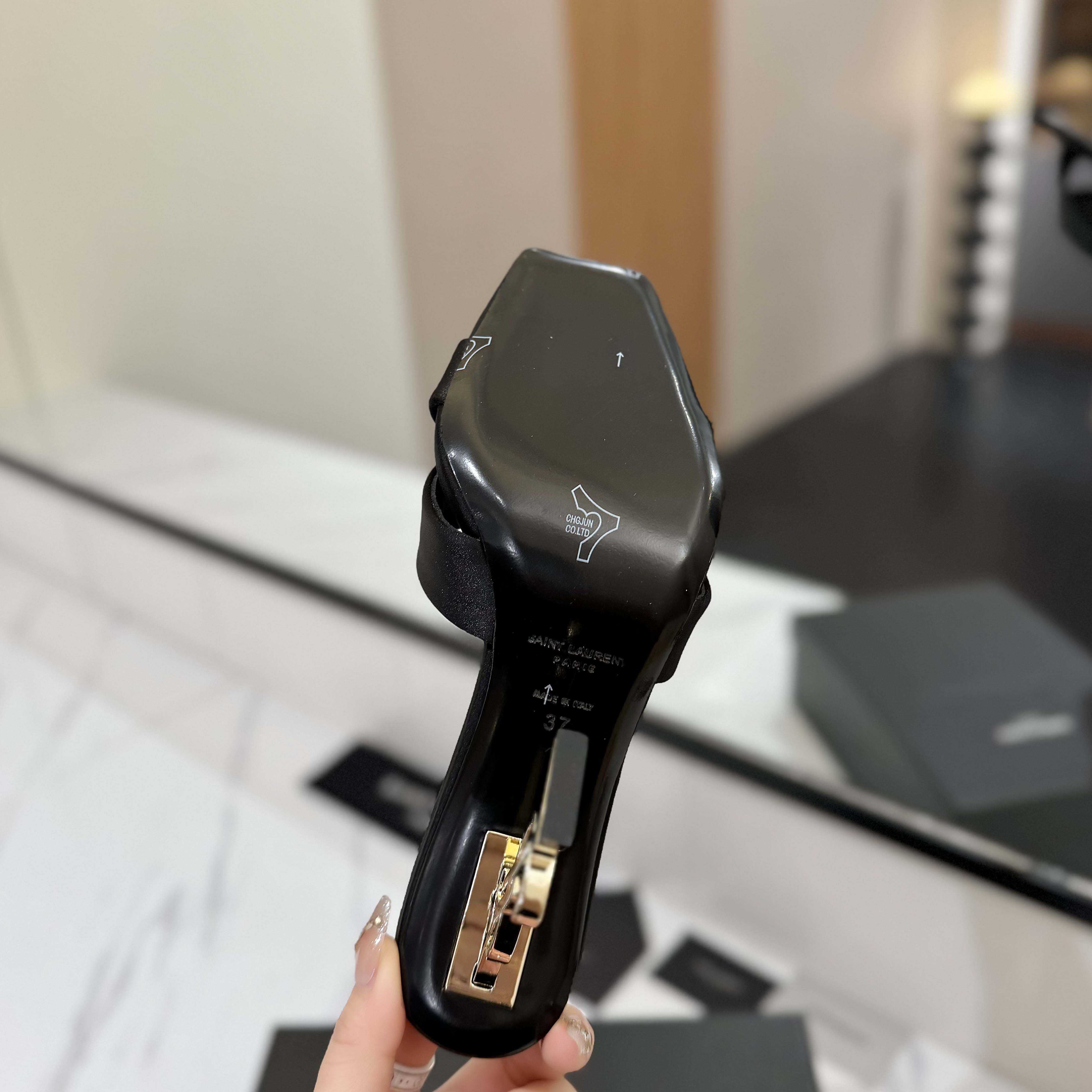 Saint Laurent 105mm Sandals - DopestKickz