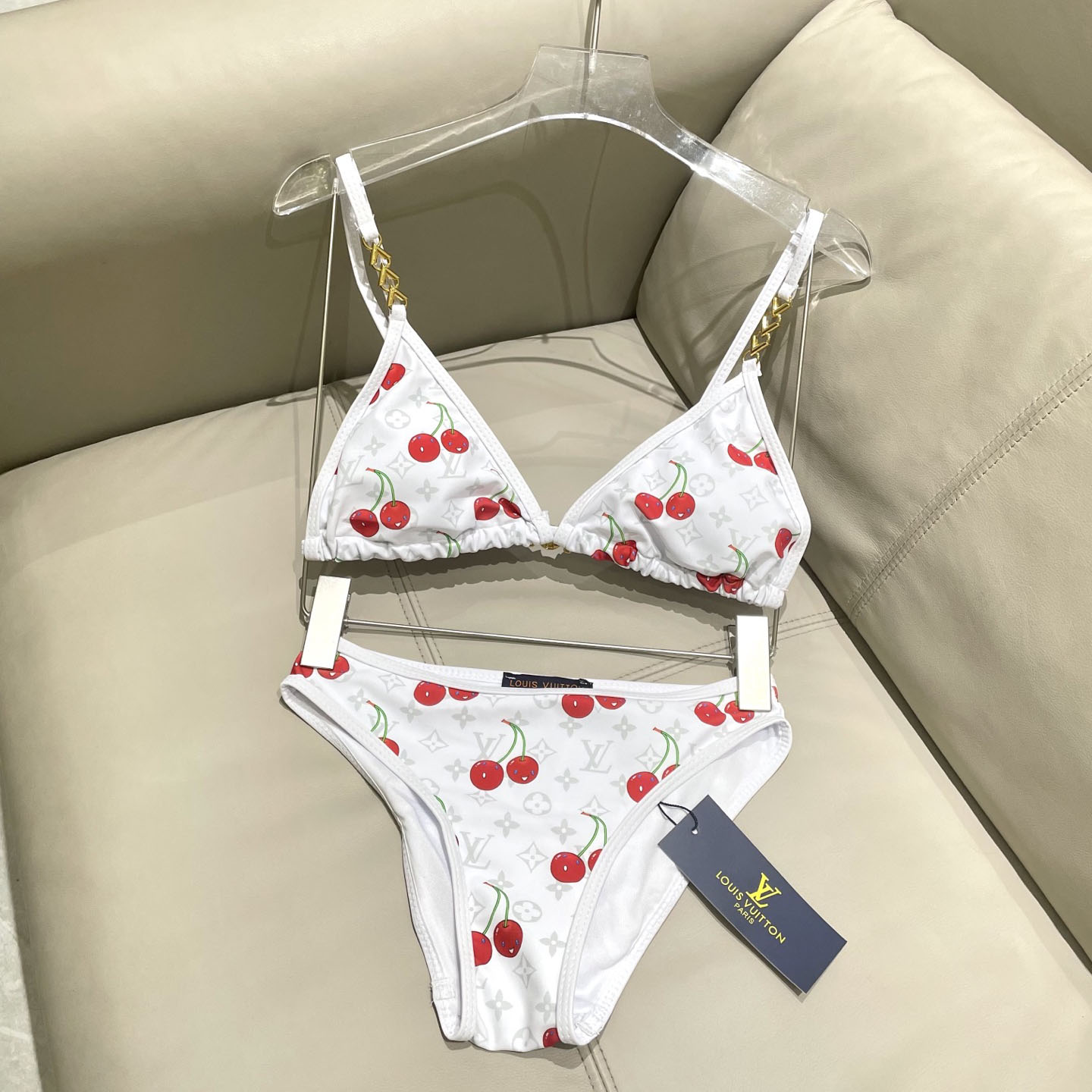 Louis Vuitton LV x TM Cherry Bikini Top    1AHIAY - DopestKickz