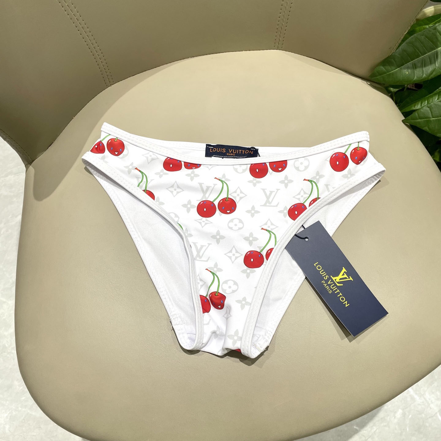 Louis Vuitton LV x TM Cherry Bikini Top    1AHIAY - DopestKickz