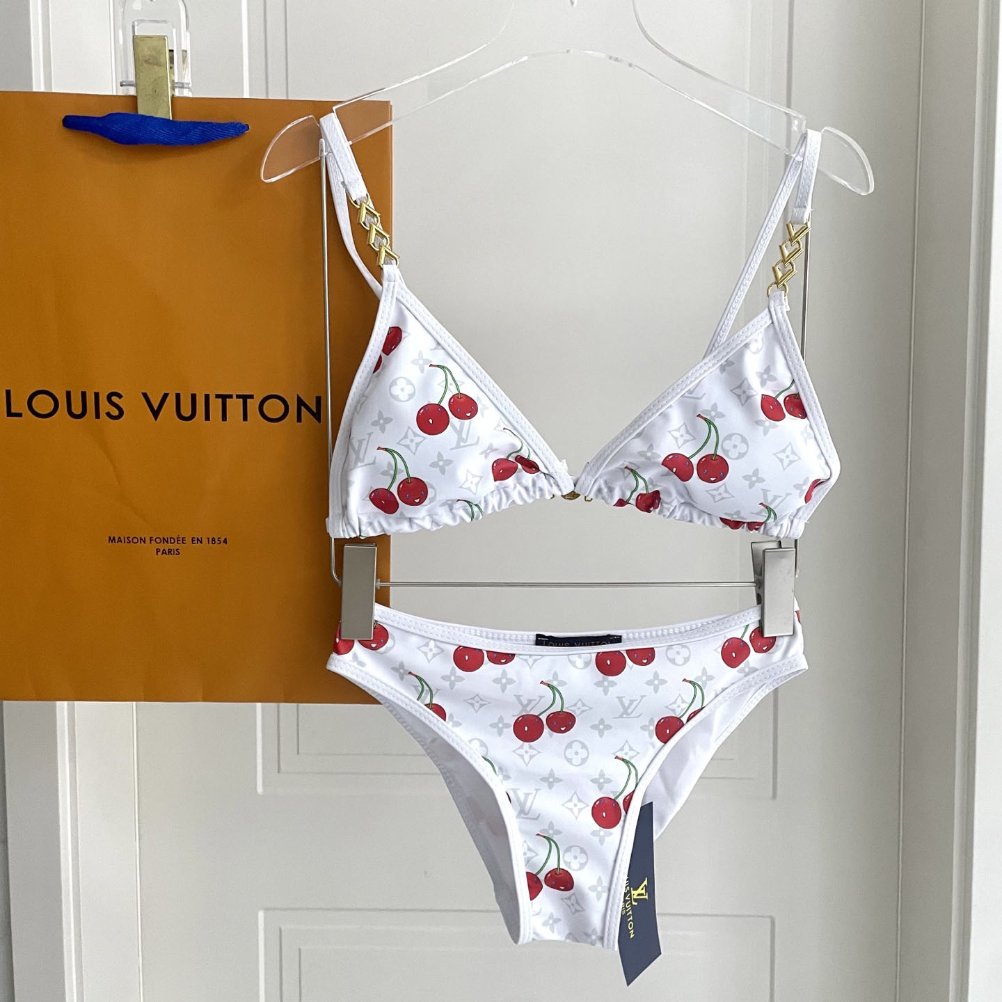 Louis Vuitton LV x TM Cherry Bikini Top    1AHIAY - DopestKickz