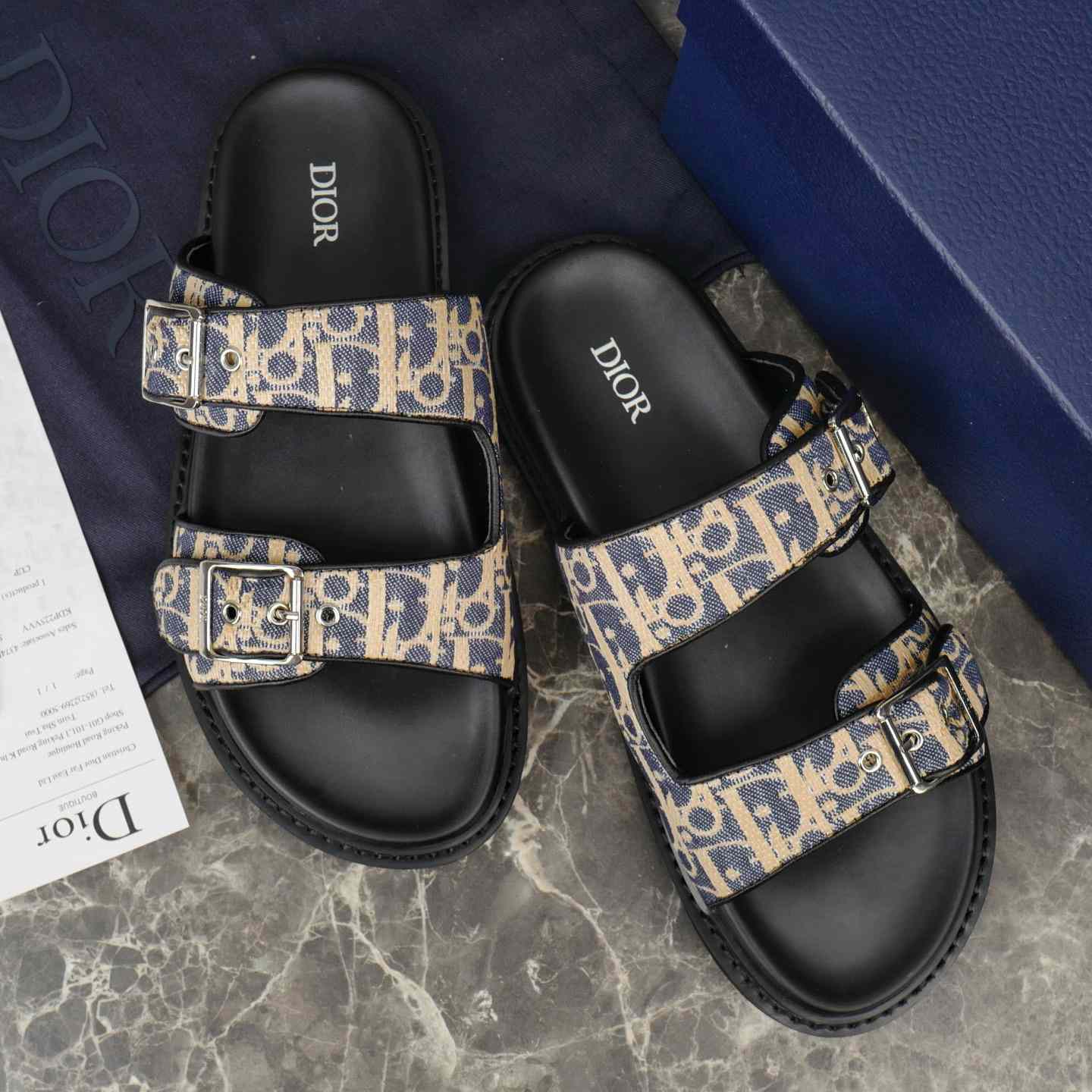 Dior Aqua Sandal   - DopestKickz