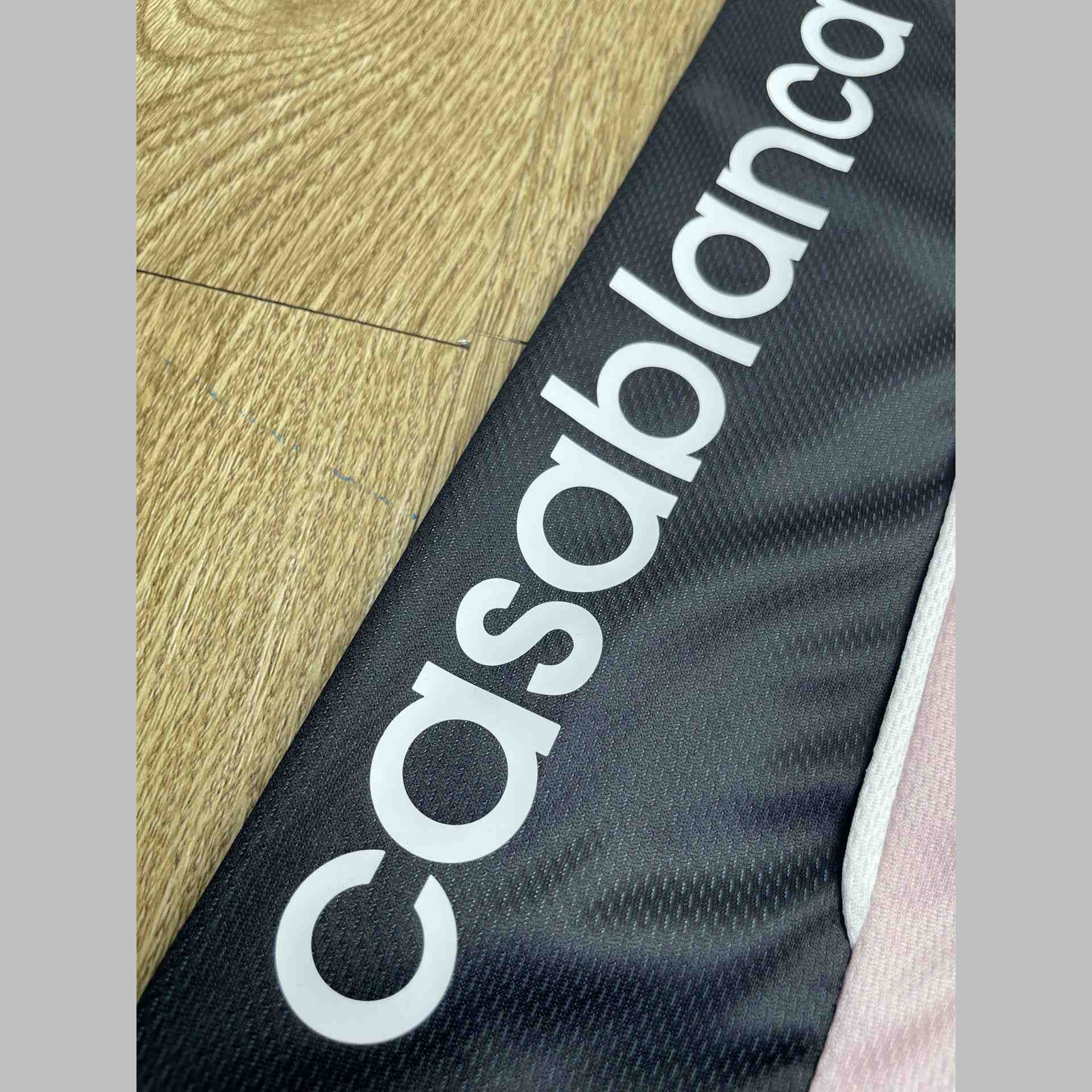 Casablanca Pastel Gradient Football Shorts   C1006 - DopestKickz
