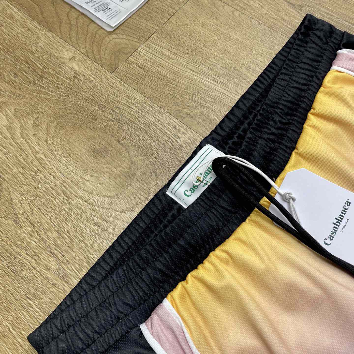 Casablanca Pastel Gradient Football Shorts   C1006 - DopestKickz