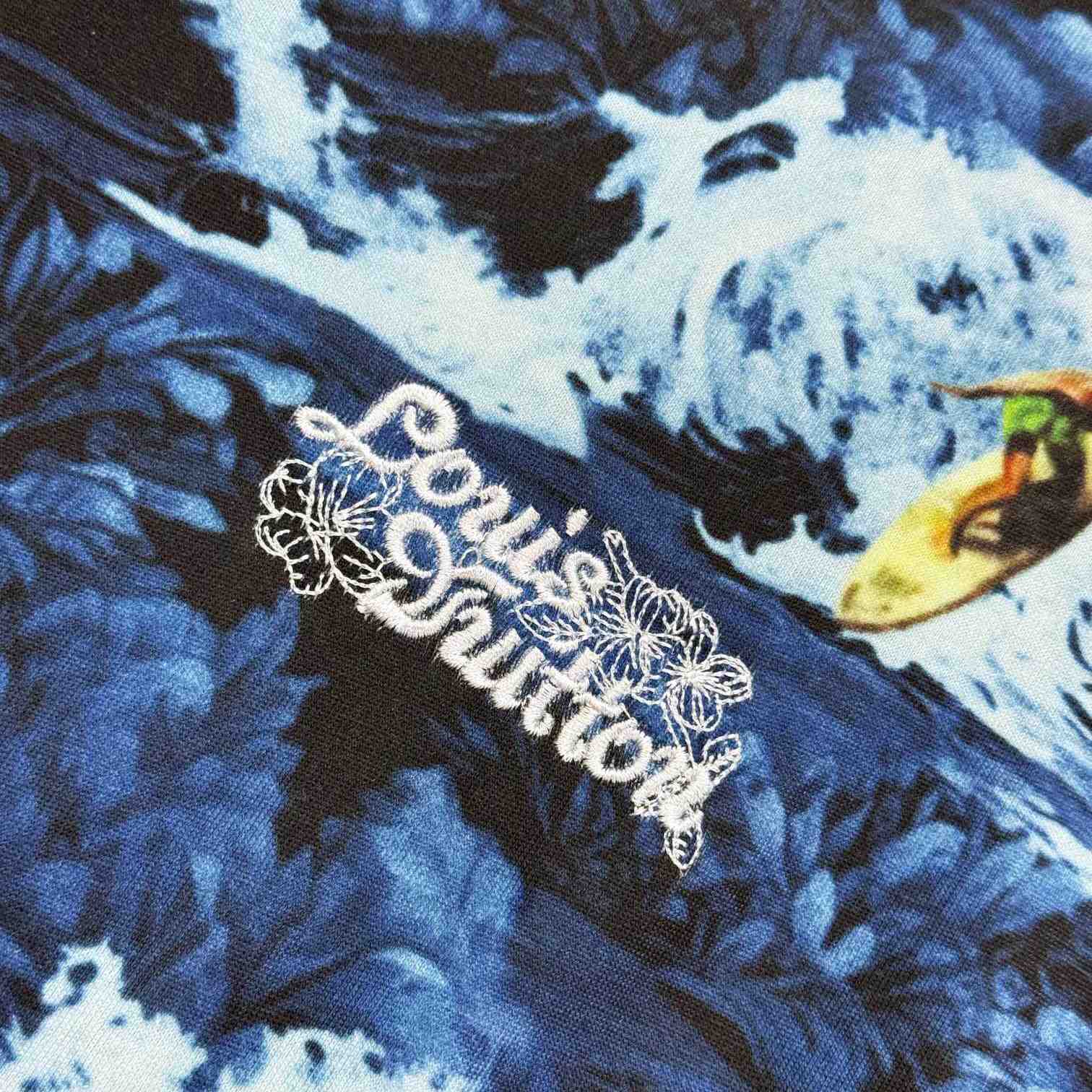 Louis Vuitton Printed Short-Sleeved Cotton T-Shirt   1AFRFH - DopestKickz