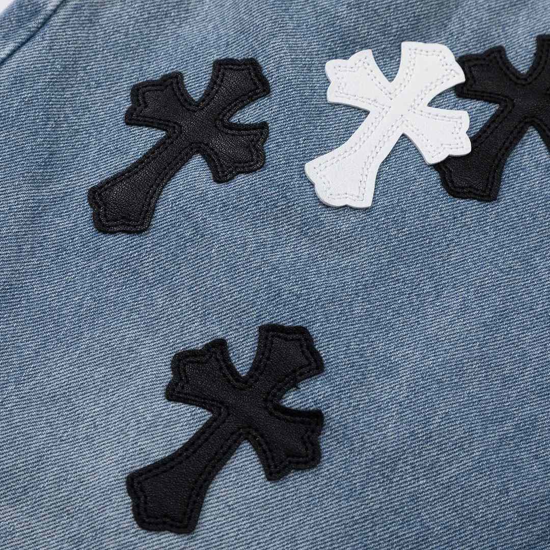 Chrome Hearts Denim Shorts - DopestKickz