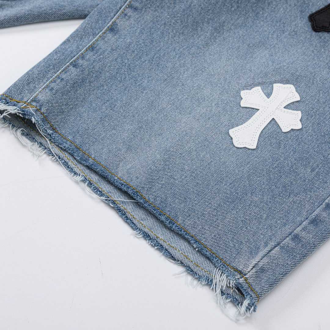 Chrome Hearts Denim Shorts - DopestKickz