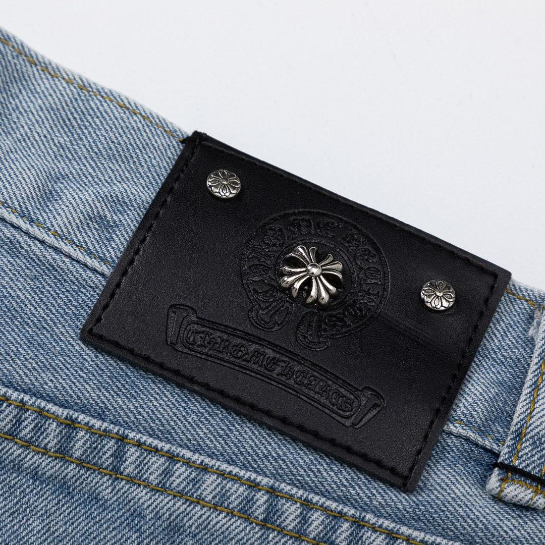 Chrome Hearts Denim Shorts - DopestKickz