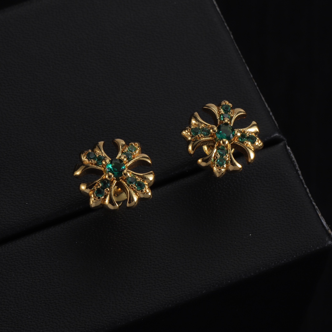 Chrome Heart Earrings - DopestKickz