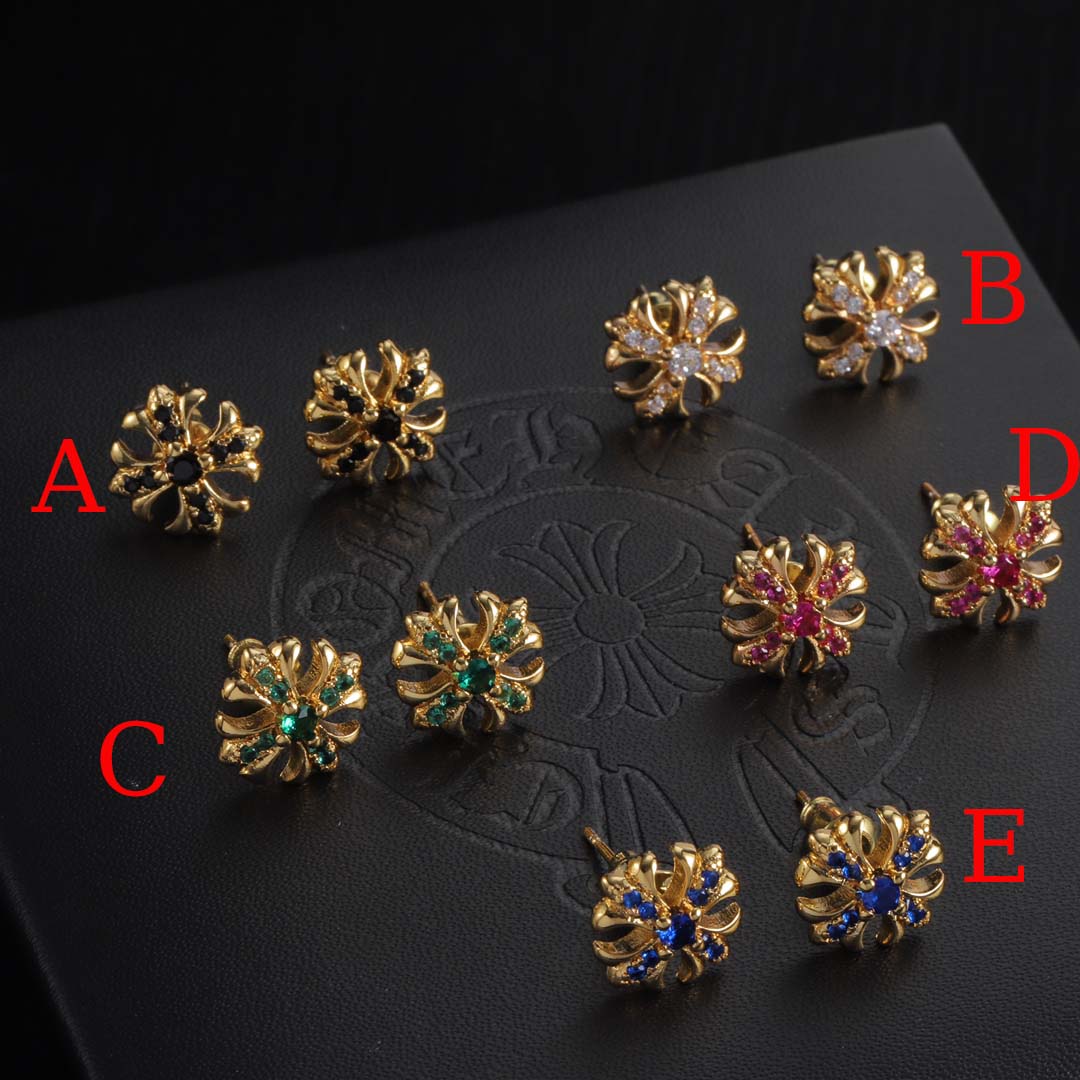 Chrome Heart Earrings - DopestKickz