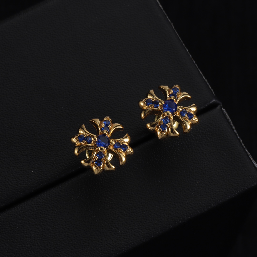 Chrome Heart Earrings - DopestKickz