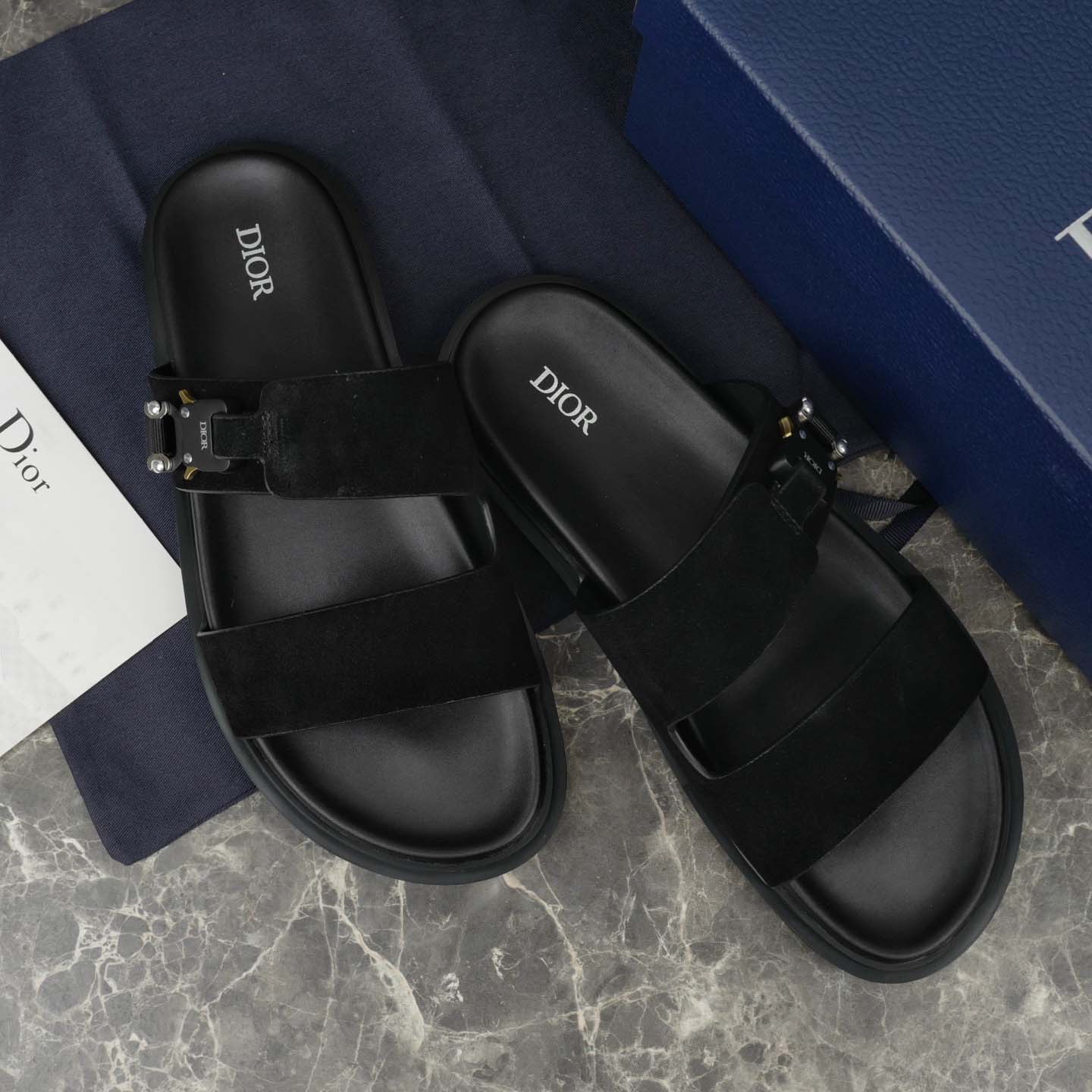 Dior Aqua Sandal  - DopestKickz