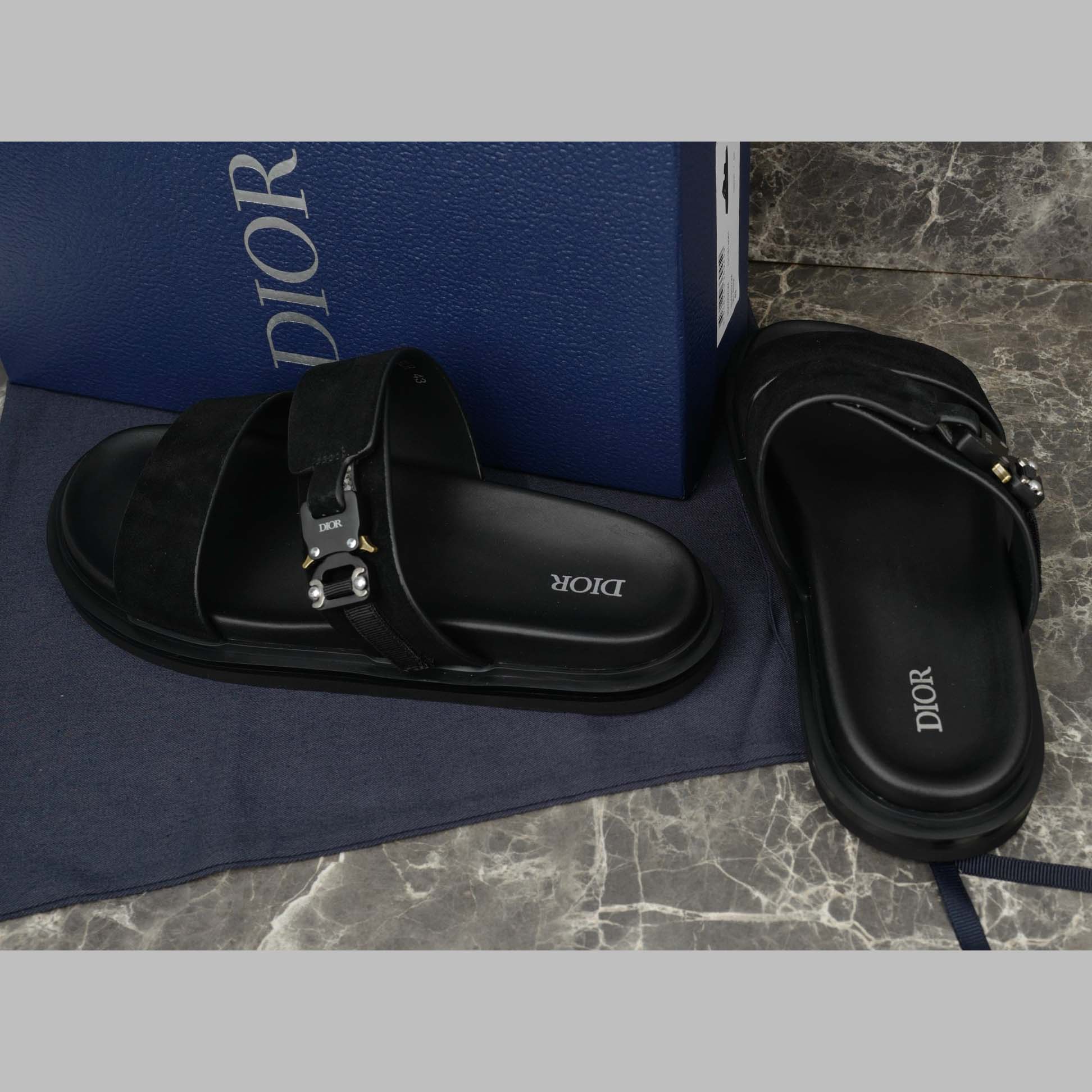 Dior Aqua Sandal  - DopestKickz