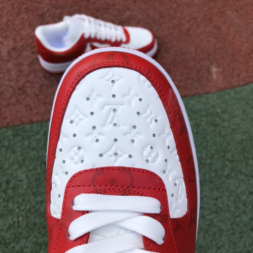 Louis Vuitton x Nike Air Force 1 Low Sneaker    - DopestKickz