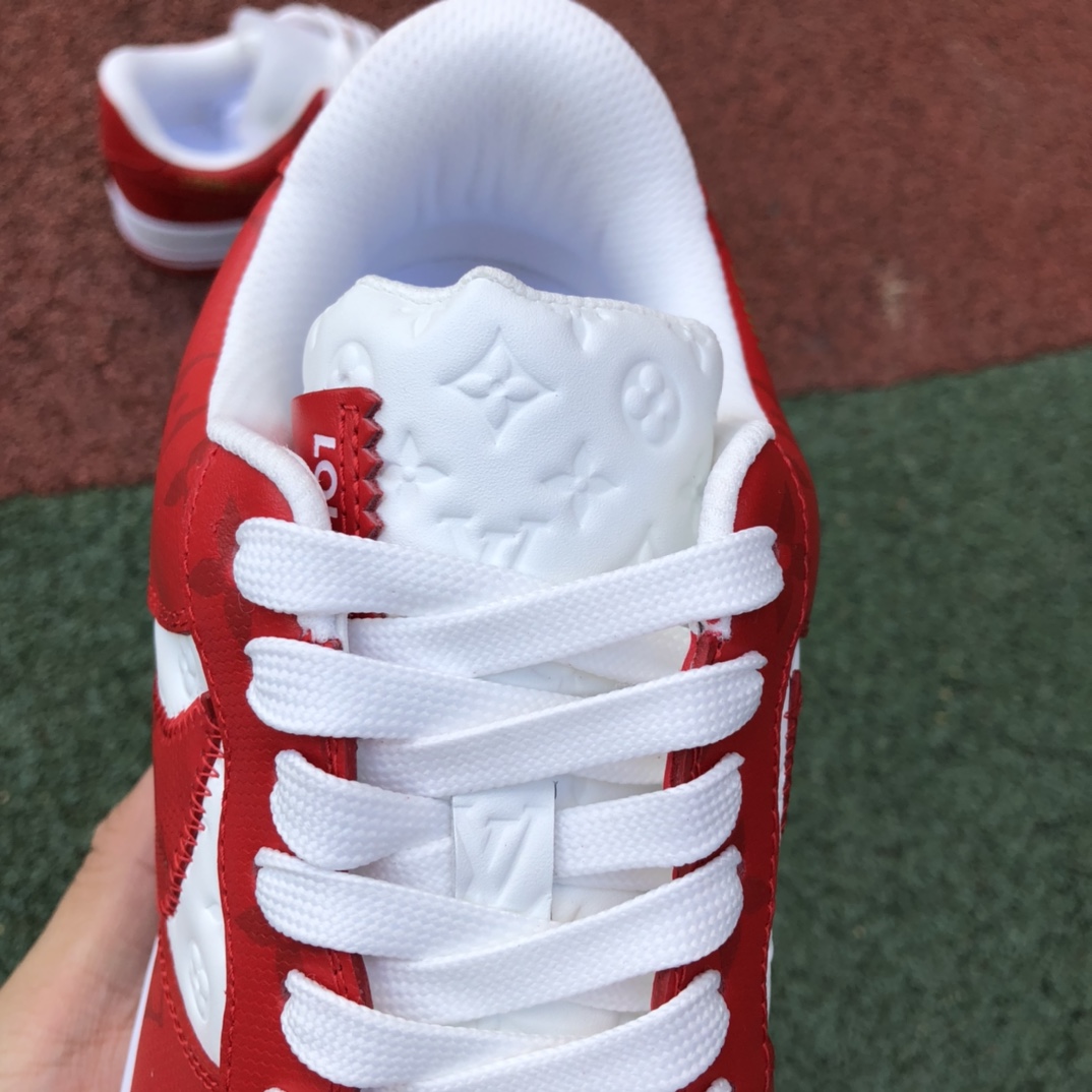 Louis Vuitton x Nike Air Force 1 Low Sneaker    - DopestKickz