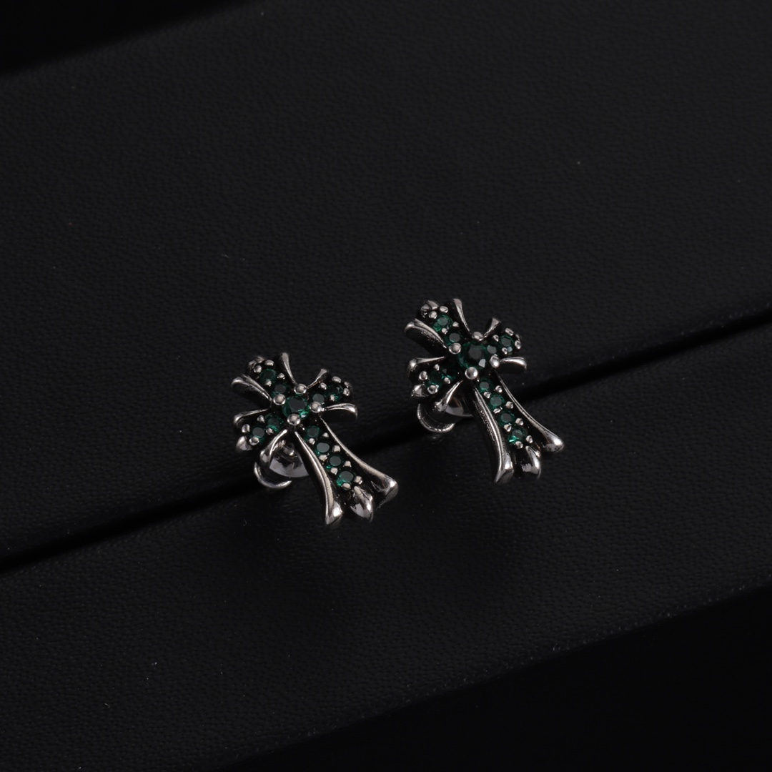 Chrome Heart Earrings - DopestKickz