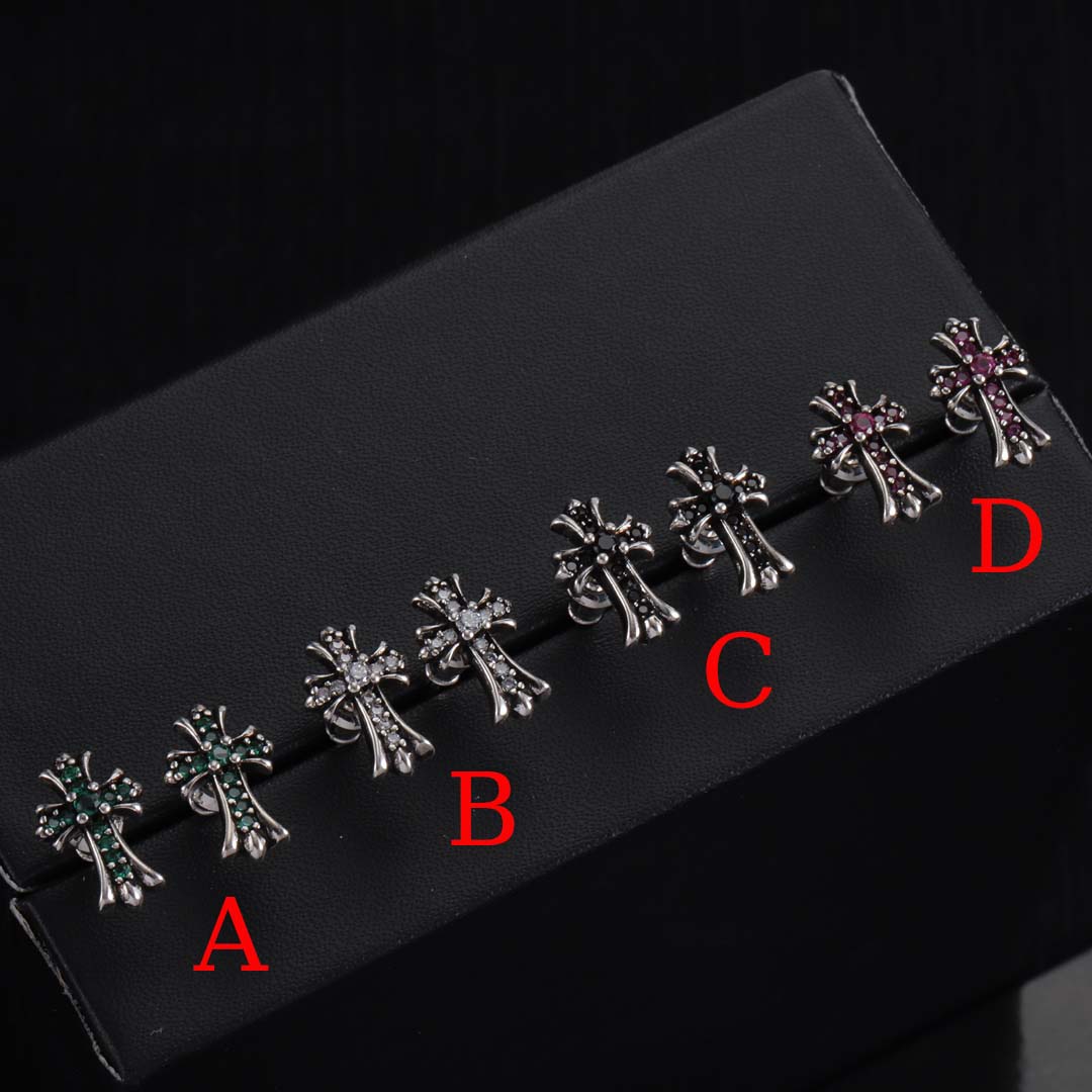 Chrome Heart Earrings - DopestKickz