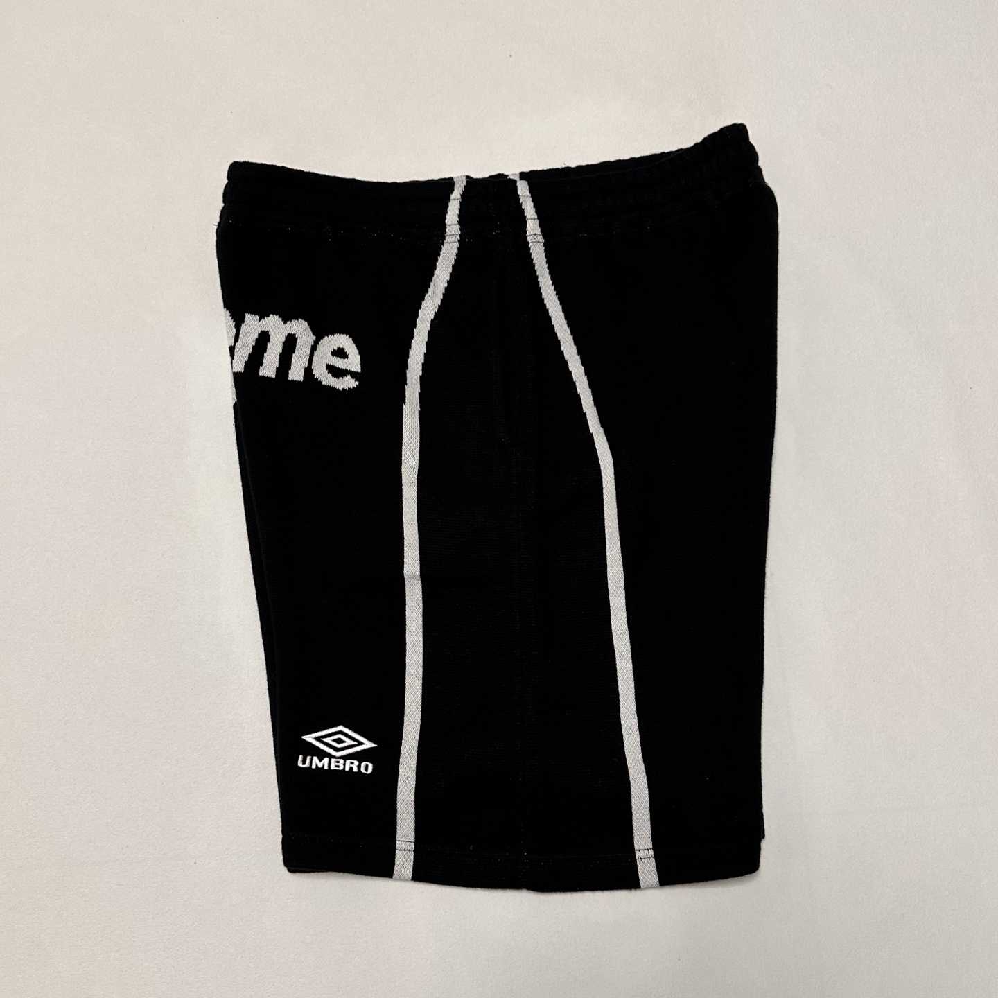 Supreme x Umbro Knit Soccer Short 'Black'  - DopestKickz