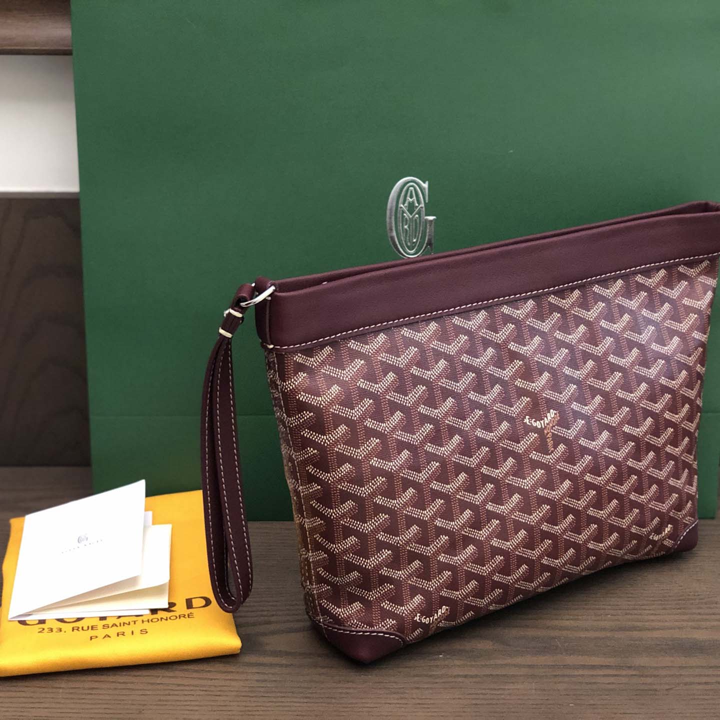 Goyard Conti Pouch - DopestKickz