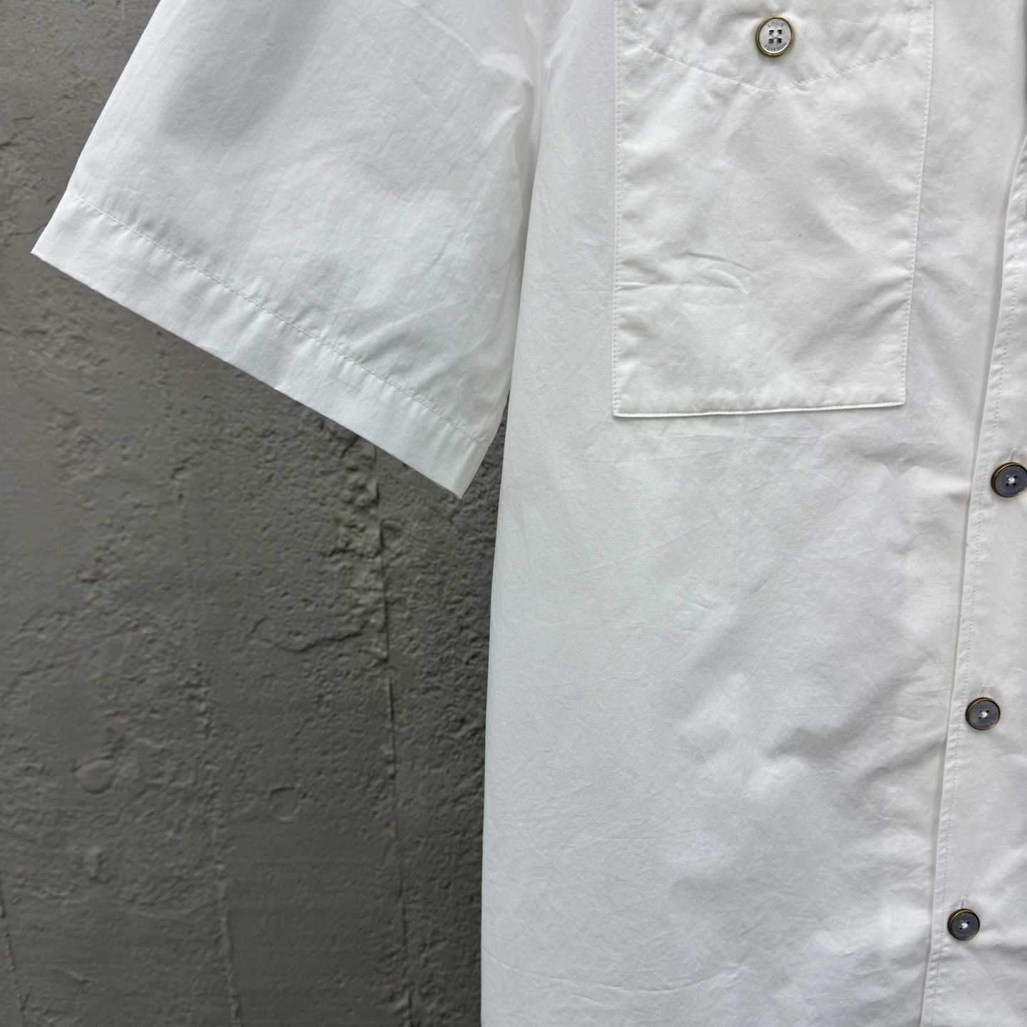 Louis Vuitton Signature Short-Sleeved Cotton Shirt   1AHCHO - DopestKickz