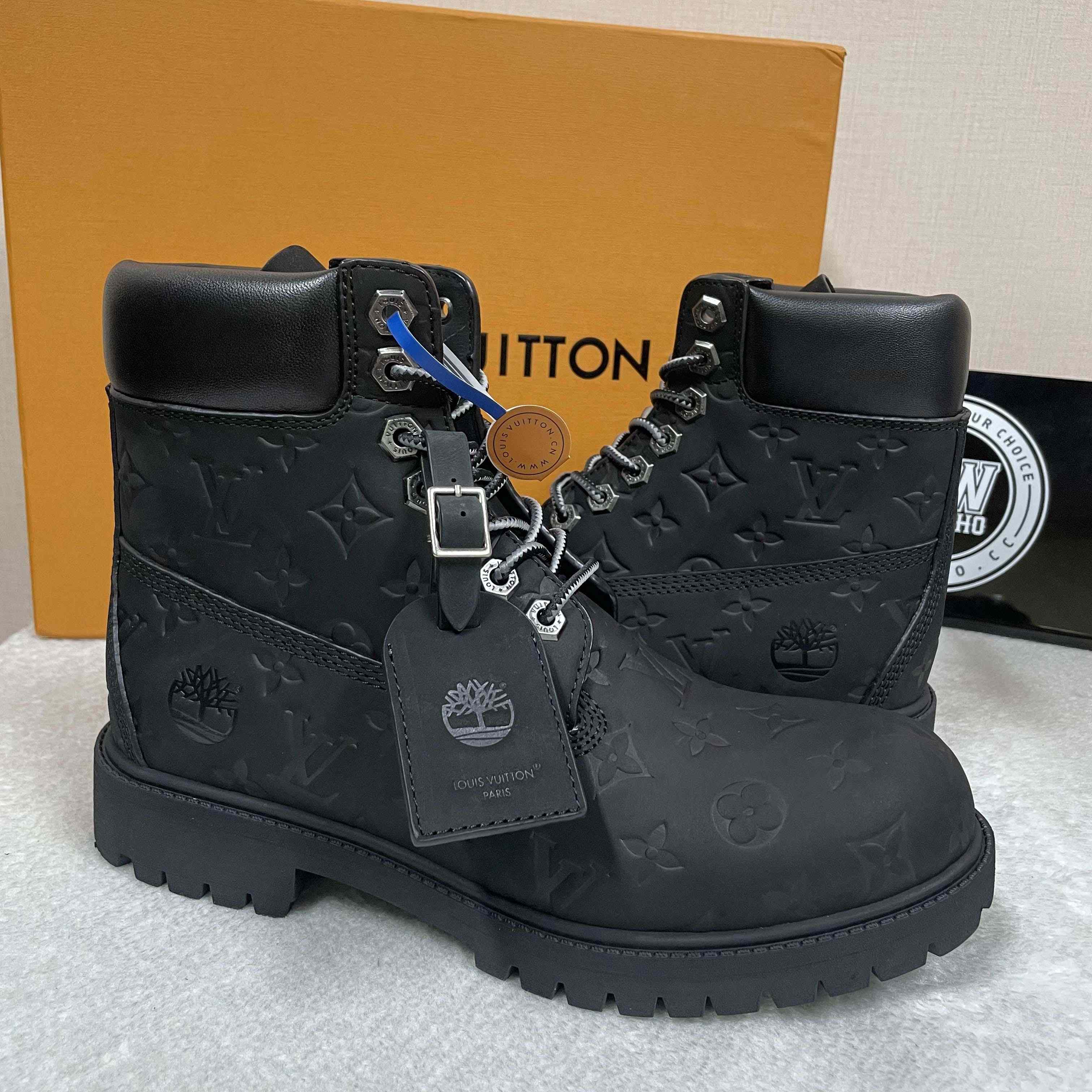 Louis Vuitton x Timberland Ankle Boot - DopestKickz