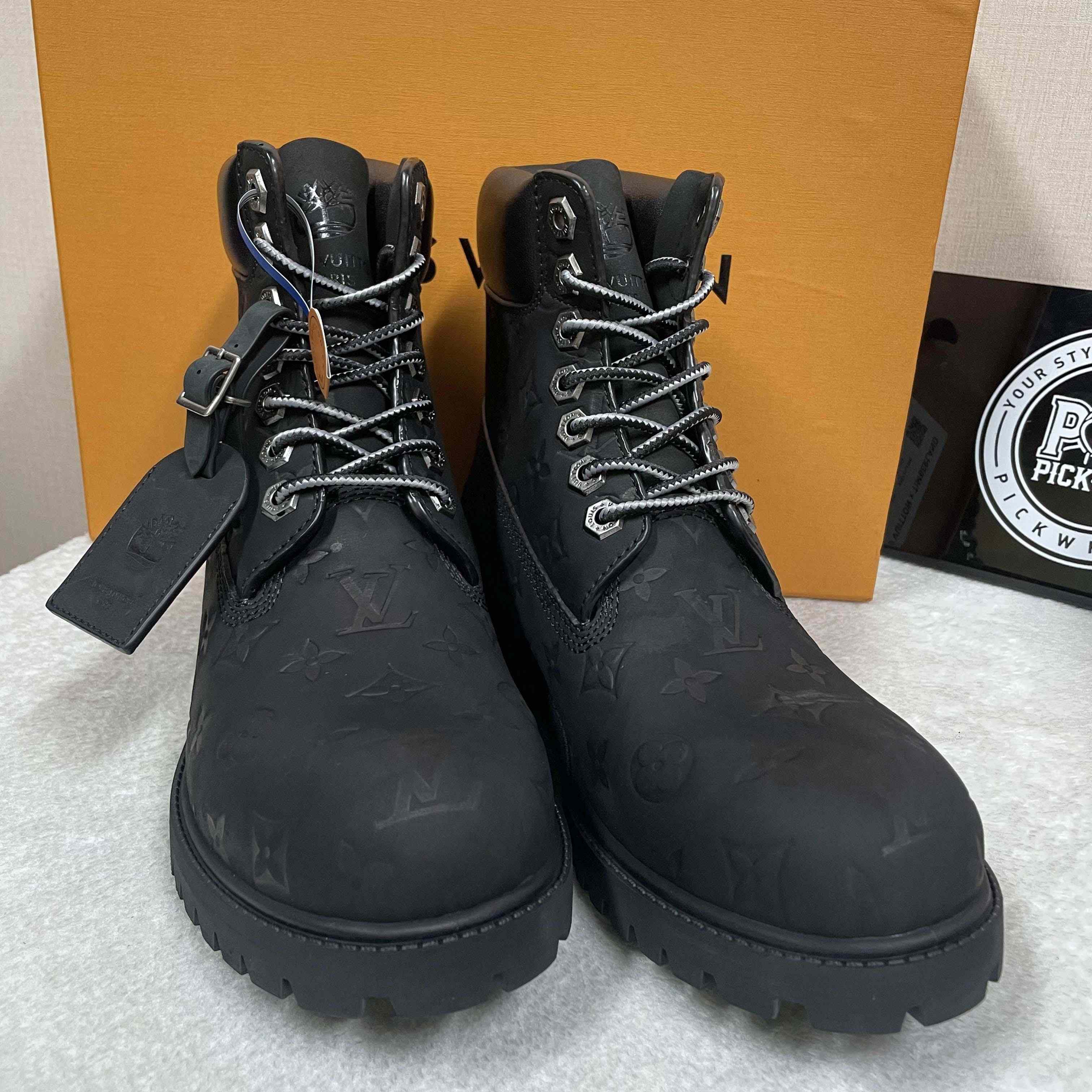 Louis Vuitton x Timberland Ankle Boot - DopestKickz