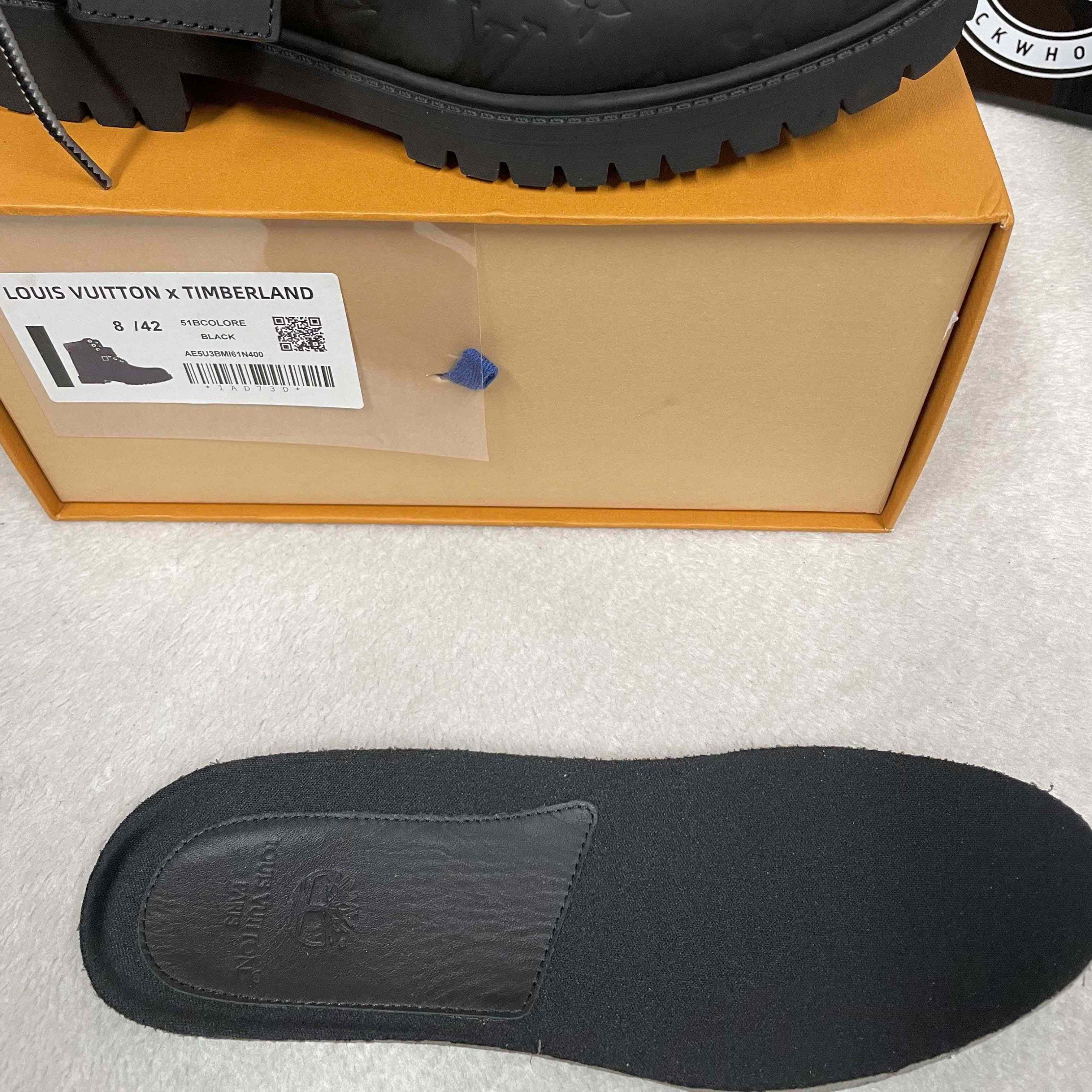 Louis Vuitton x Timberland Ankle Boot - DopestKickz