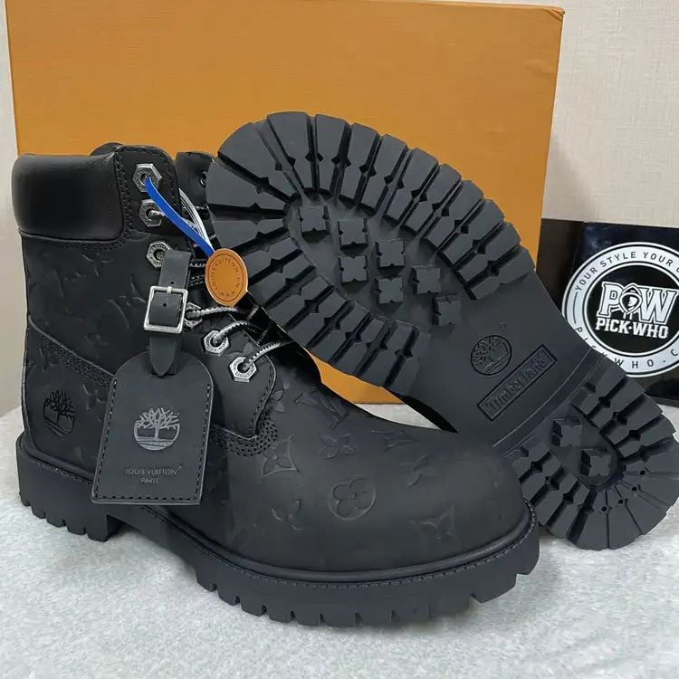 Louis Vuitton x Timberland Ankle Boot - DopestKickz