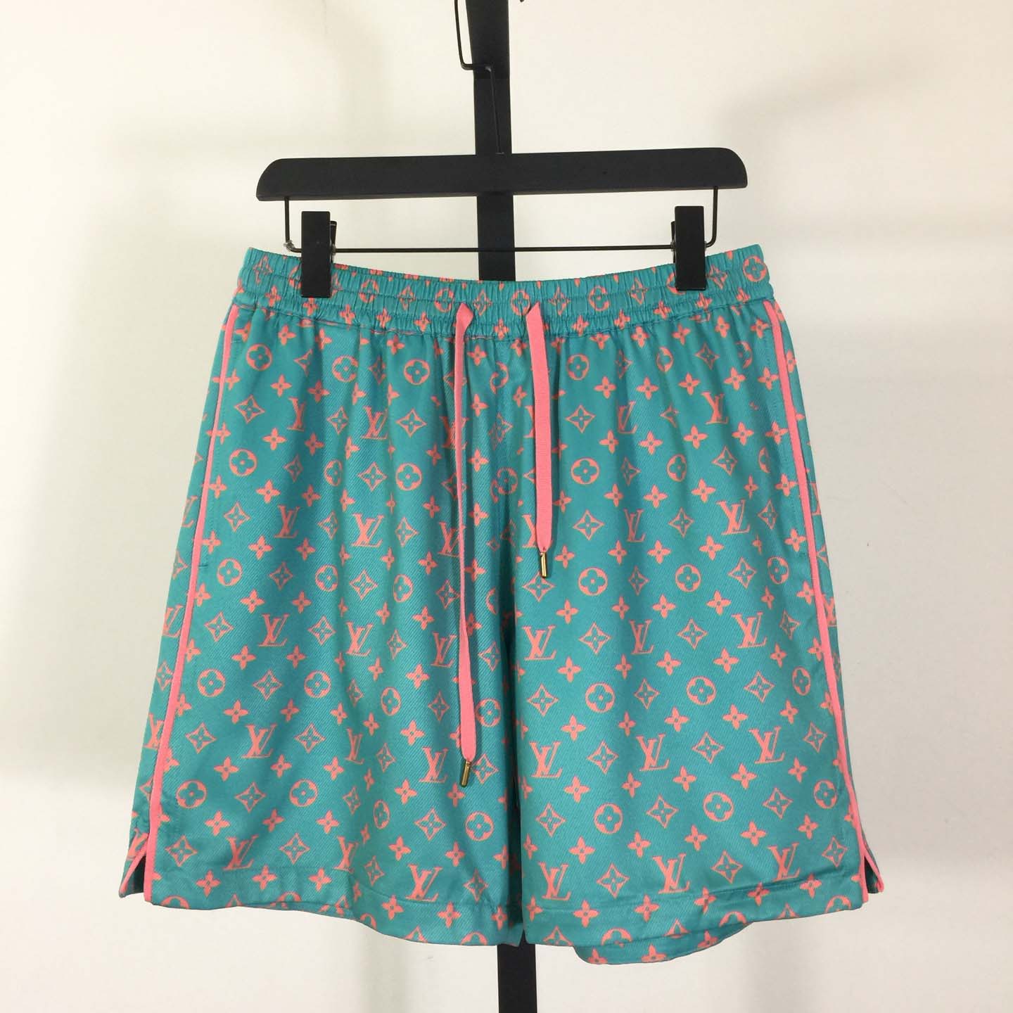 Louis Vuitton Monogram Silk Shorts   1AHVQI - DopestKickz