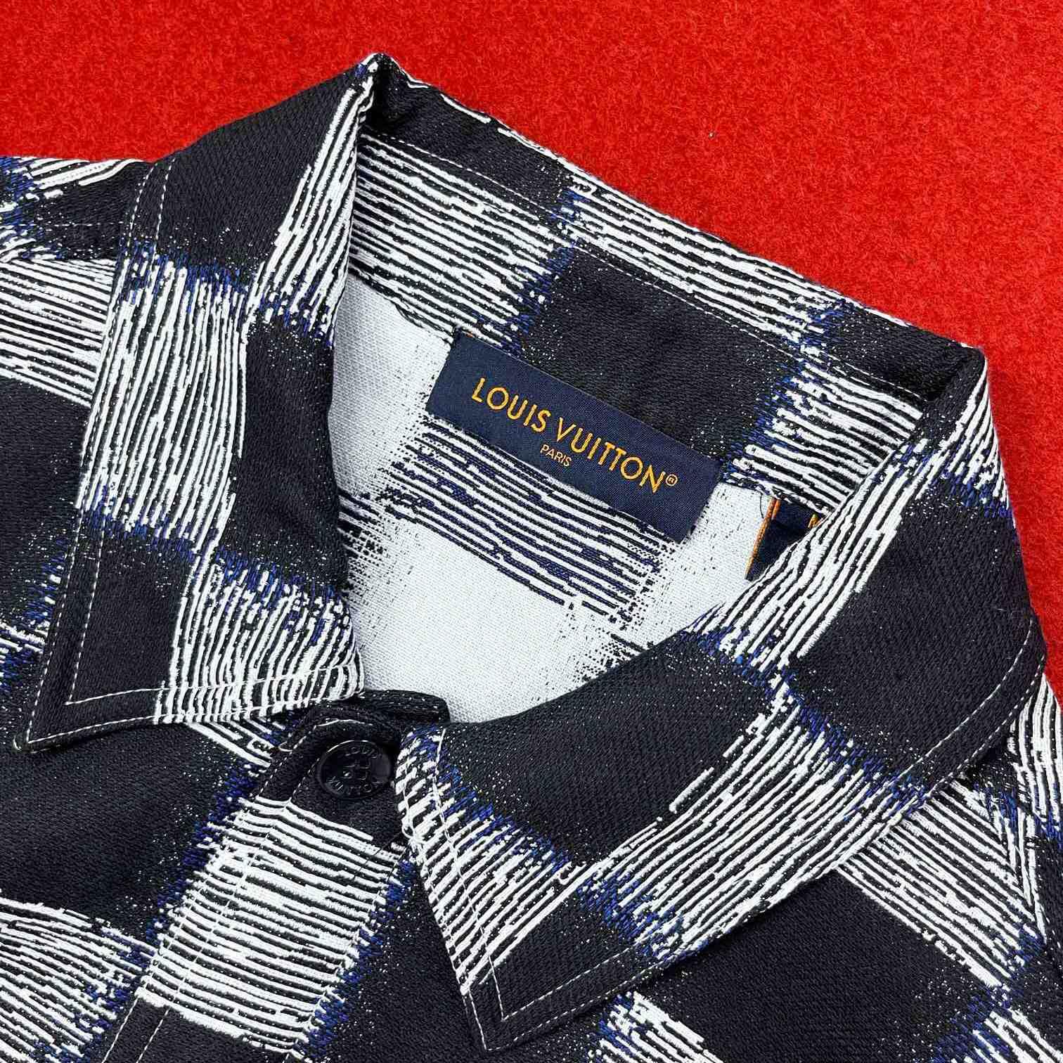 Louis Vuitton Damier Wool Overshirt yf1212 (50% Off Sale) - DopestKickz