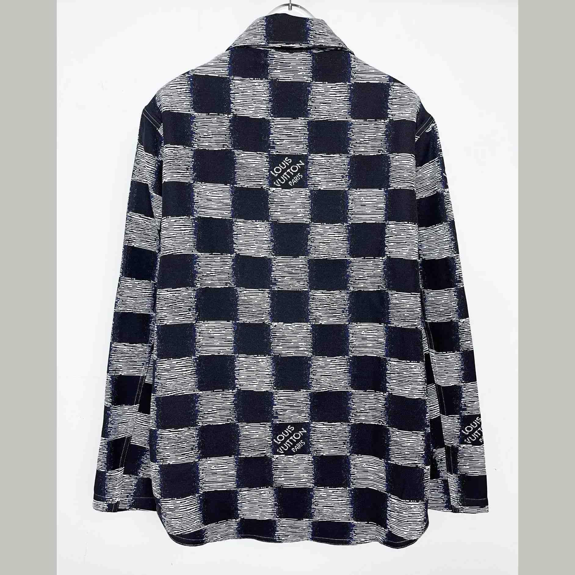 Louis Vuitton Damier Wool Overshirt yf1212 (50% Off Sale) - DopestKickz