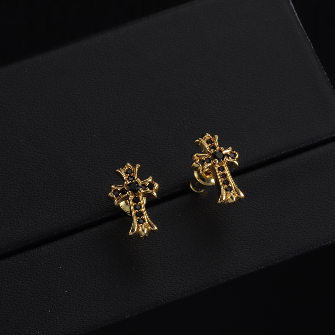 Chrome Heart Earrings - DopestKickz