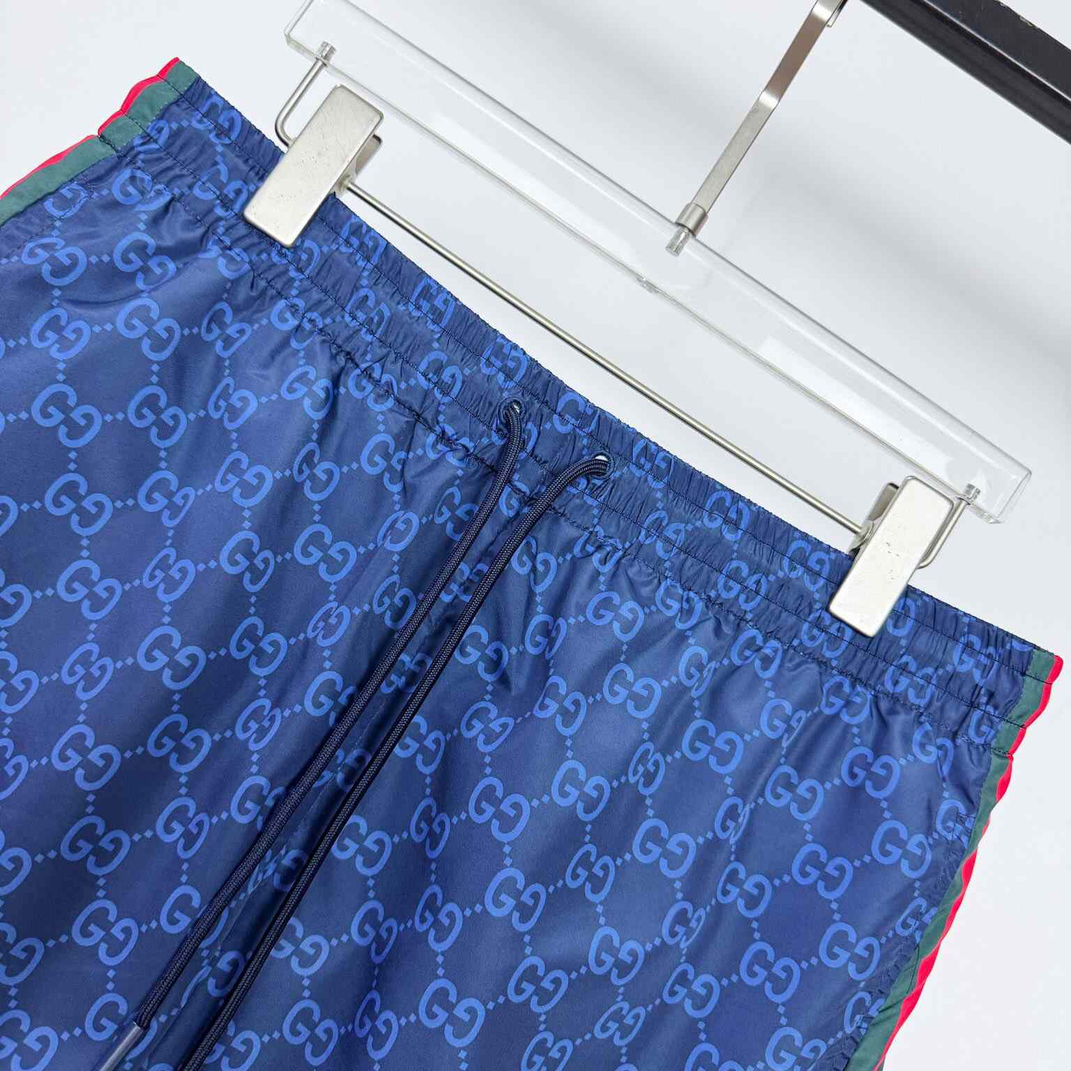 Gucci Printed Poplin Tech Swim Shorts - DopestKickz