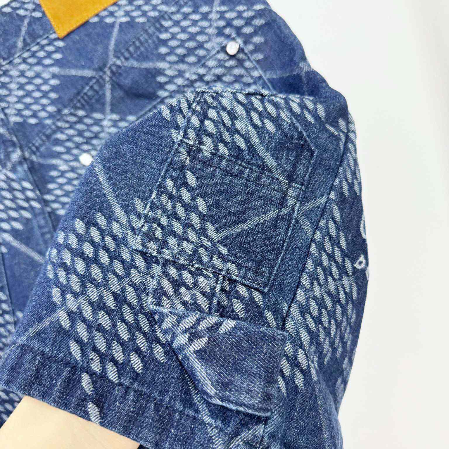 Louis Vuitton Denim Carpenter Shorts    1AGIWB - DopestKickz