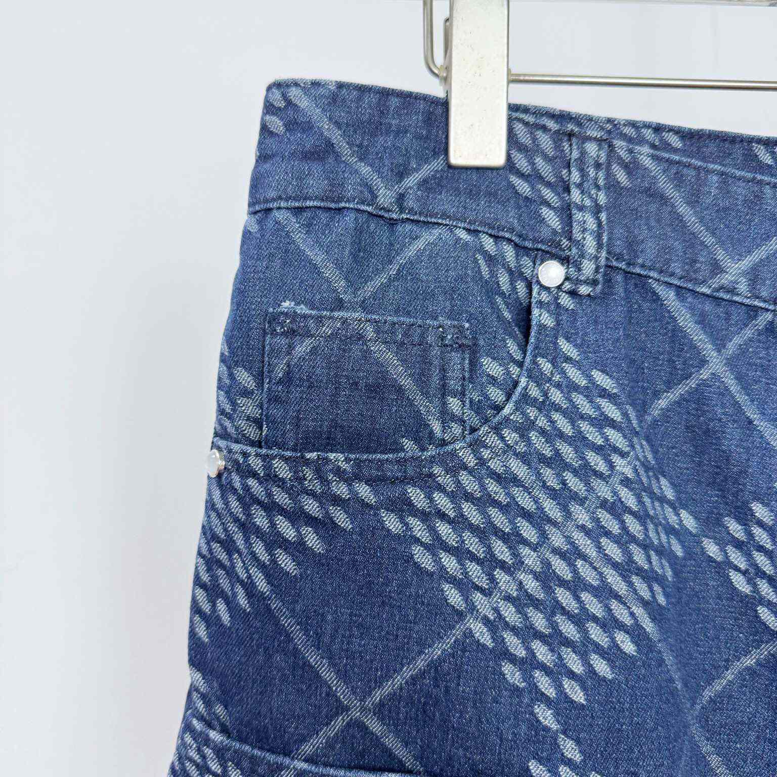 Louis Vuitton Denim Carpenter Shorts    1AGIWB - DopestKickz