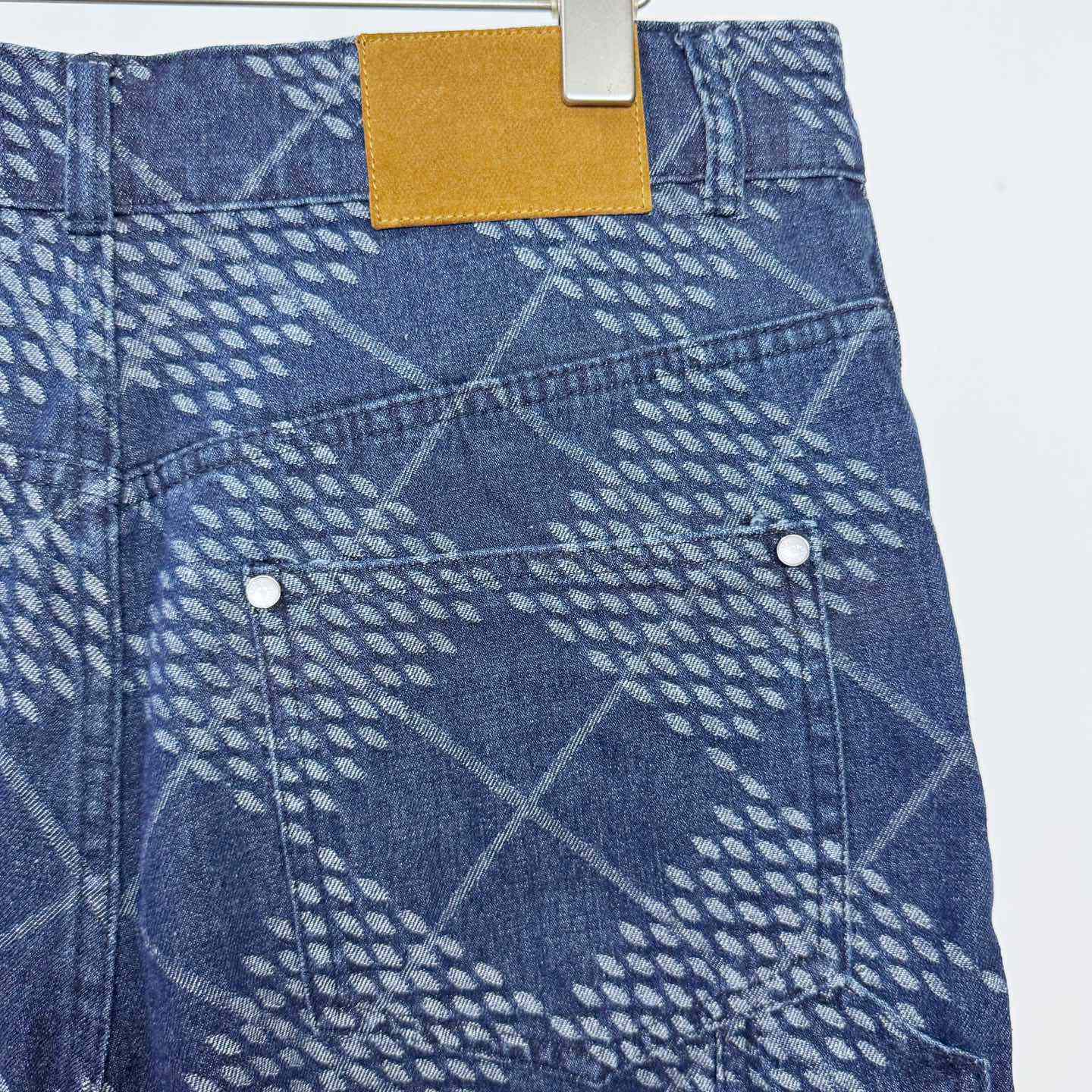 Louis Vuitton Denim Carpenter Shorts    1AGIWB - DopestKickz