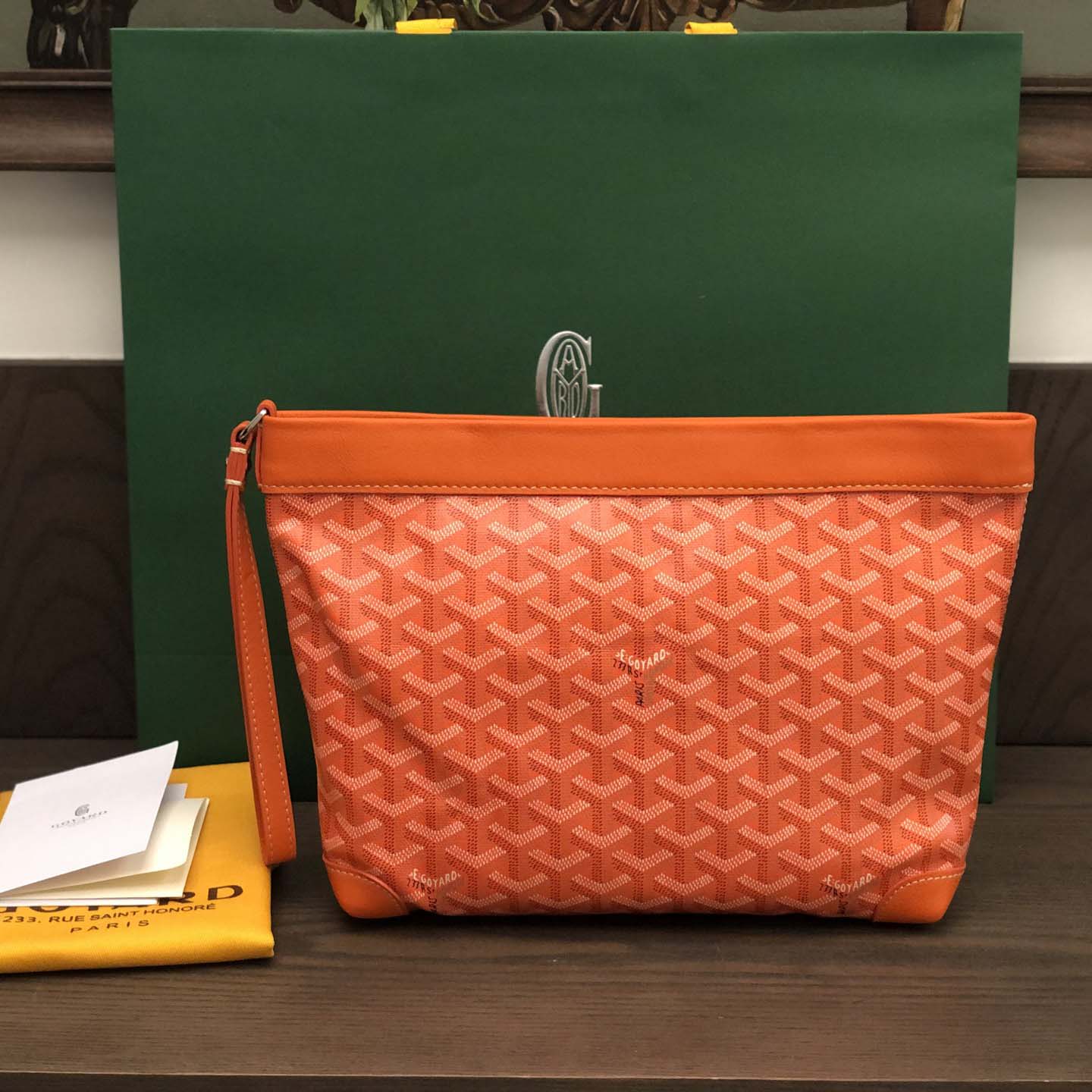 Goyard Conti Pouch - DopestKickz