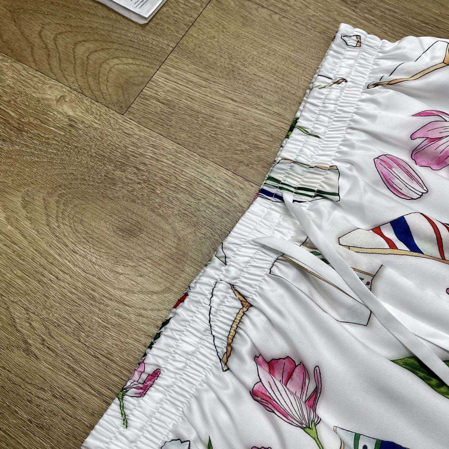 Casablanca Drawstring Shorts   CA3532 - DopestKickz