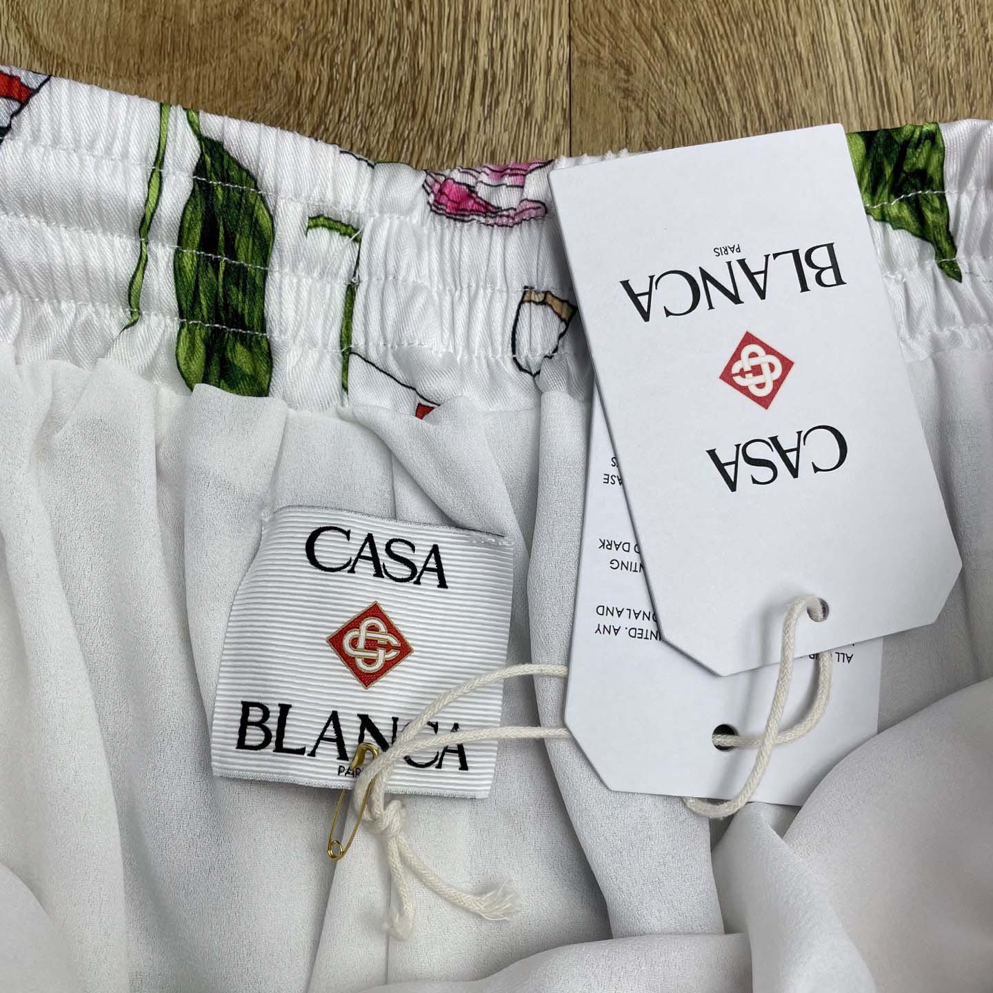 Casablanca Drawstring Shorts   CA3532 - DopestKickz