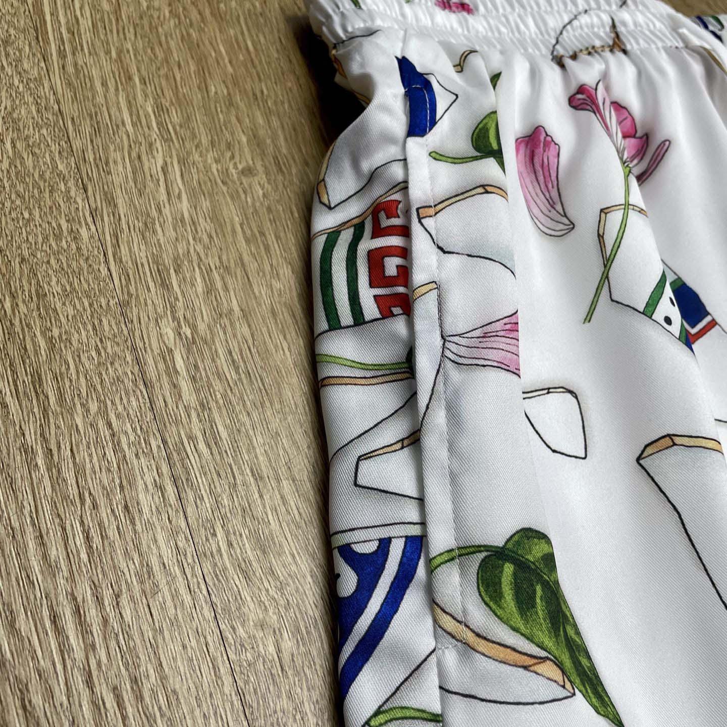 Casablanca Drawstring Shorts   CA3532 - DopestKickz