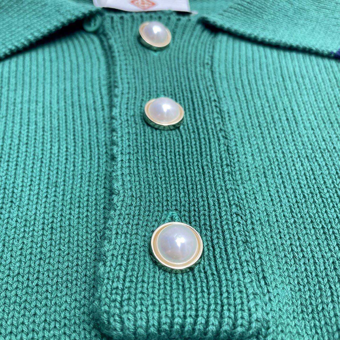 Casablanca Colourblock Polo Shirt    D0088 - DopestKickz