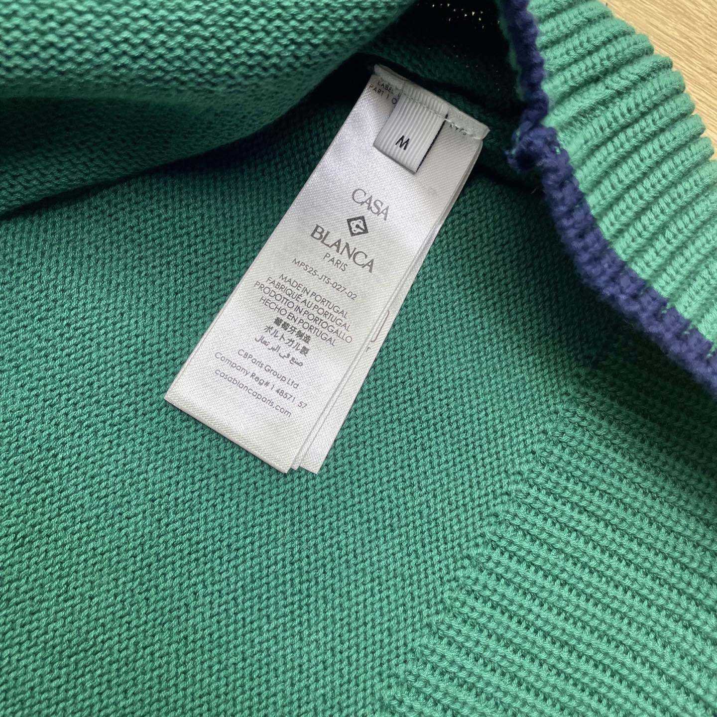 Casablanca Colourblock Polo Shirt    D0088 - DopestKickz