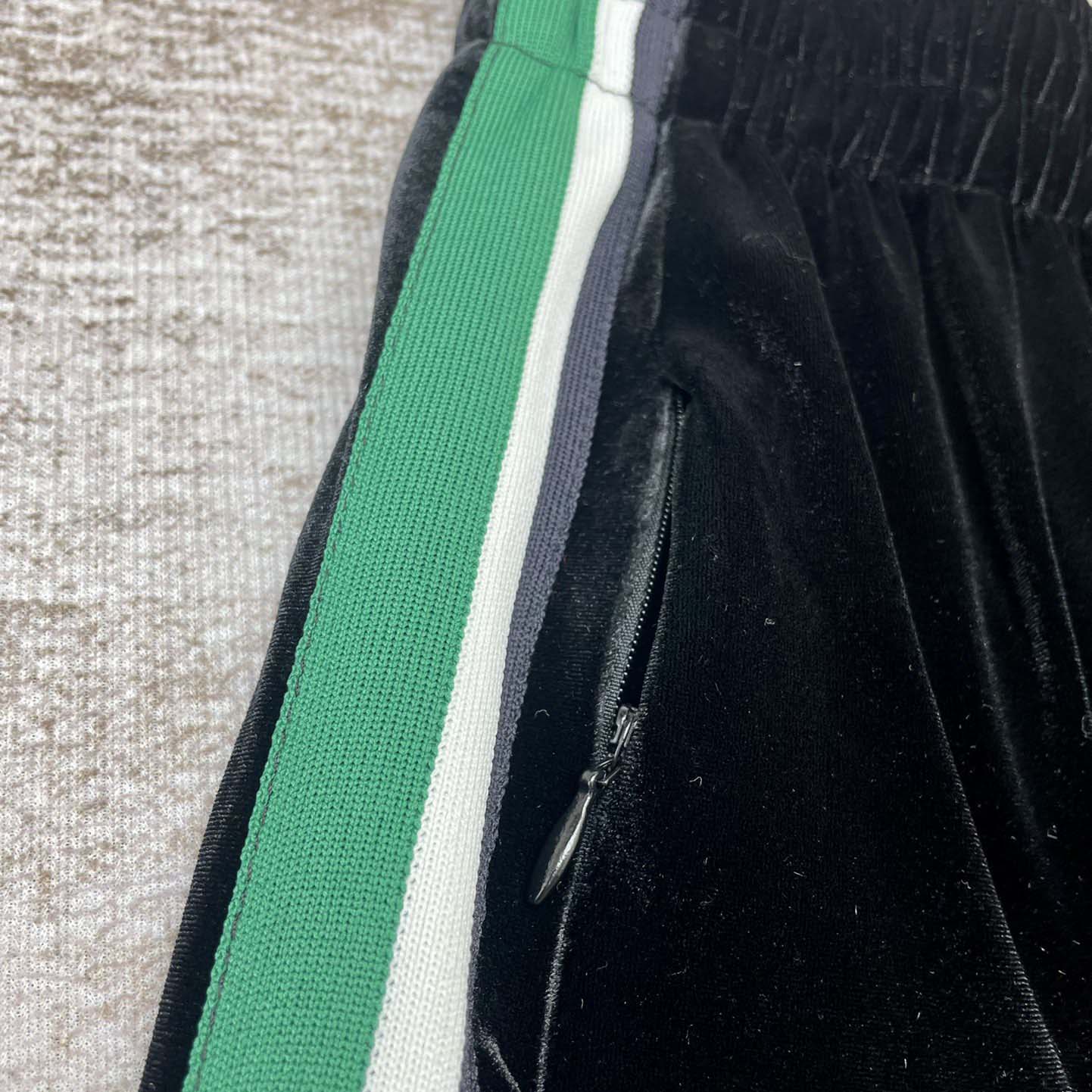 Casablanca Velour Laurel Shorts   c937 - DopestKickz