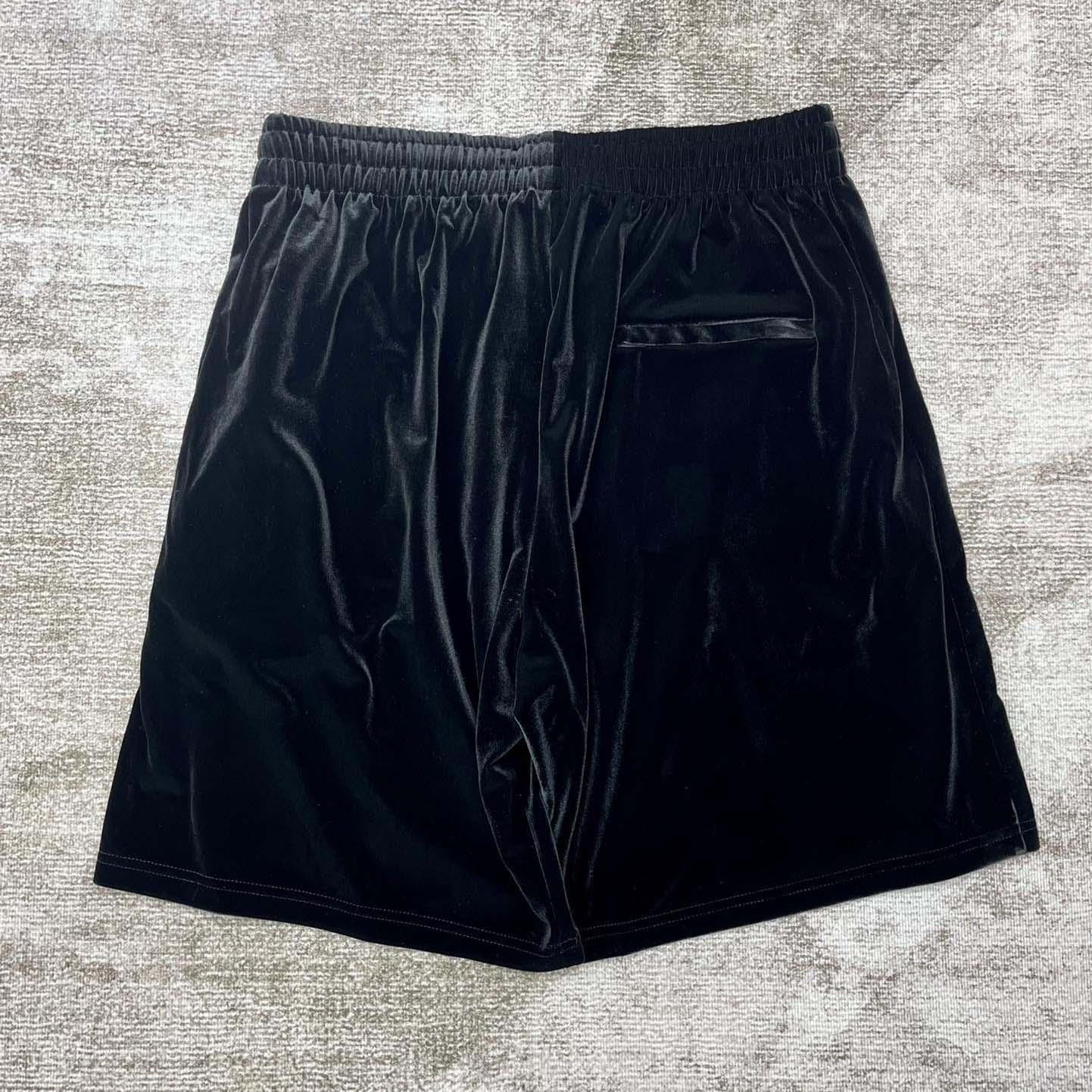 Casablanca Velour Laurel Shorts   c937 - DopestKickz