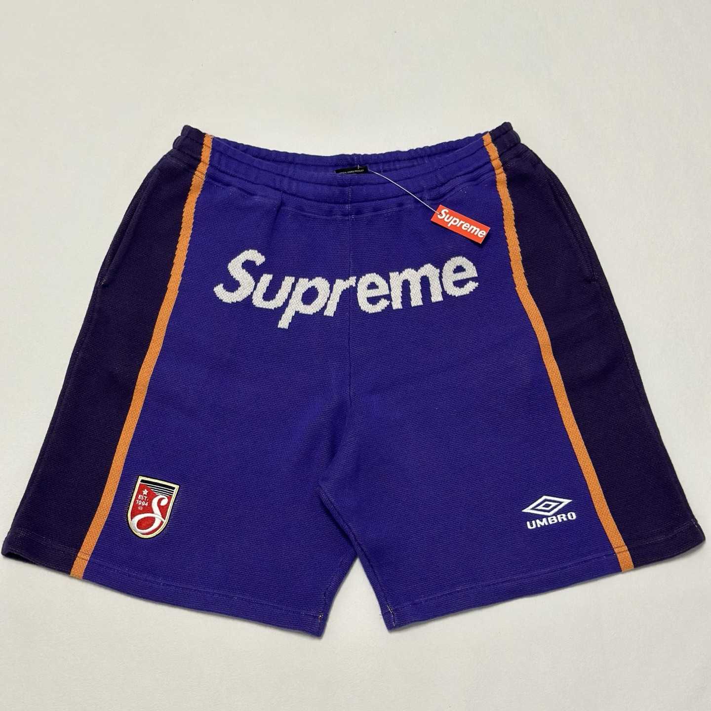Supreme x Umbro Knit Soccer Short 'purple'  - DopestKickz
