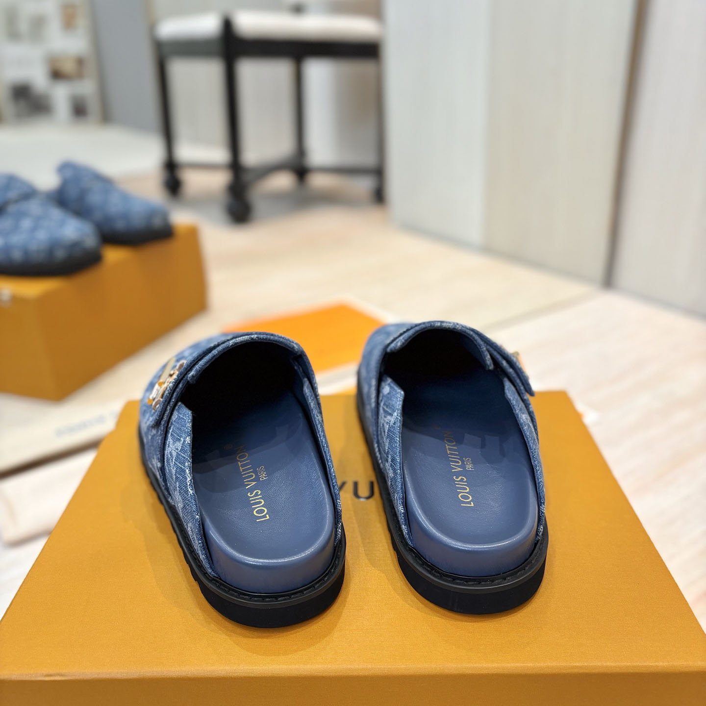 Louis Vuitton LV Cosy Comfort Mule  - DopestKickz